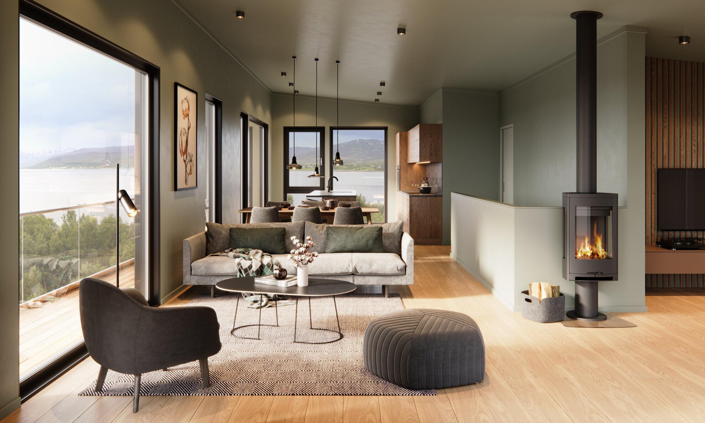 Fredrikstad - Moderne funkisbolig