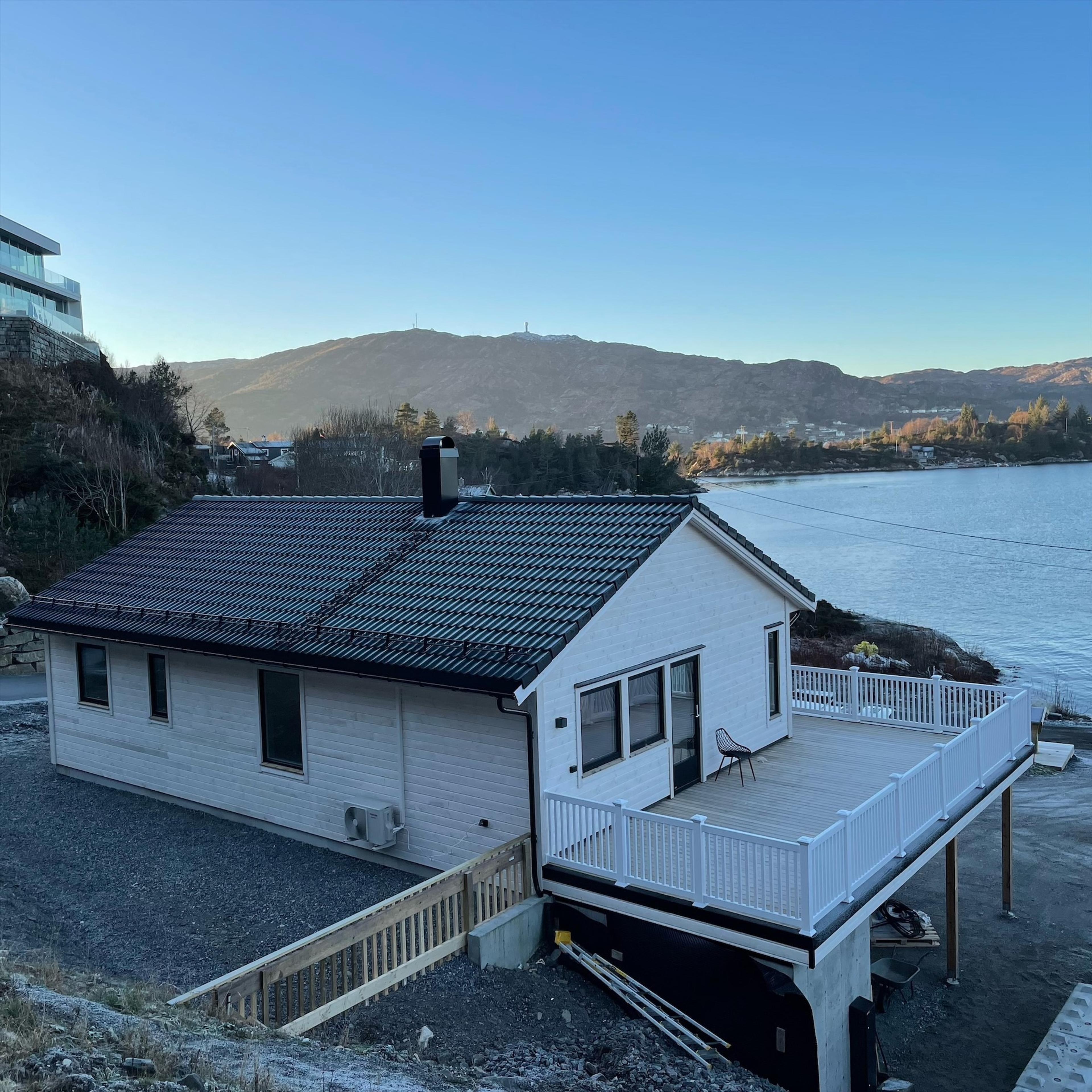 Enebolig bygget av Blink Hus Byggmester Reidar Vallestad AS