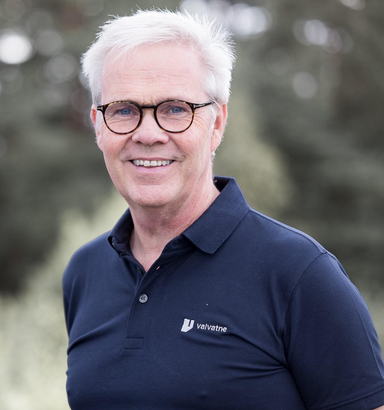 Salgskonsulent Bjørn Storebø i Blink Hus Valvatne på Stord i Vestland fylke.