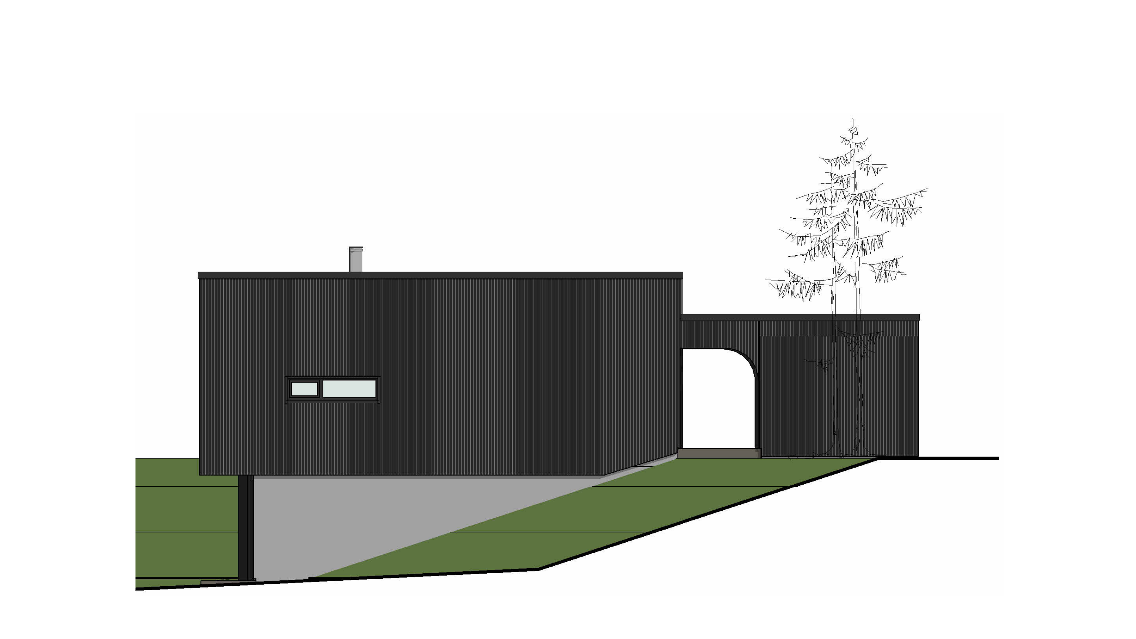 Svolvær – fasadetegning 2
