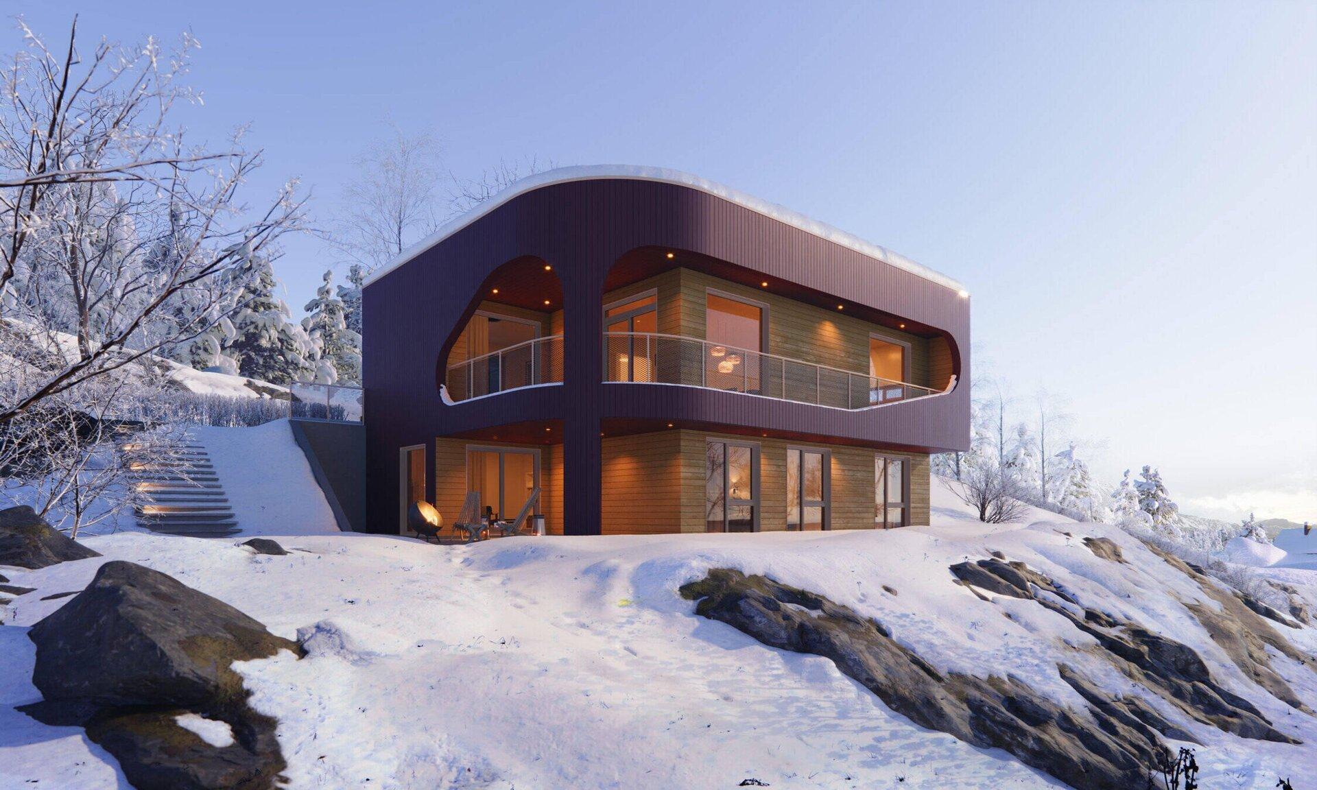 Funkishuset Svolvær fra Blink Hus