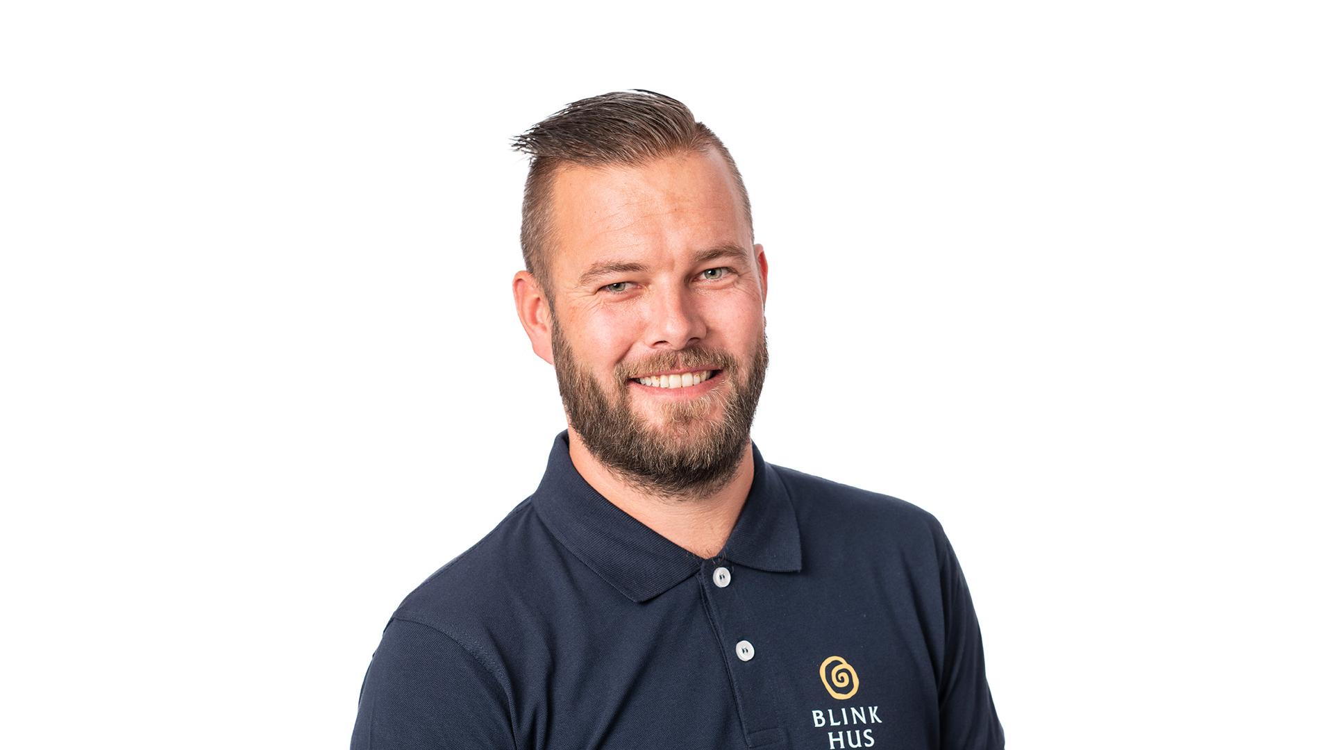 Salgssjef Andreas Holand i Blink Hus Telemarkhus