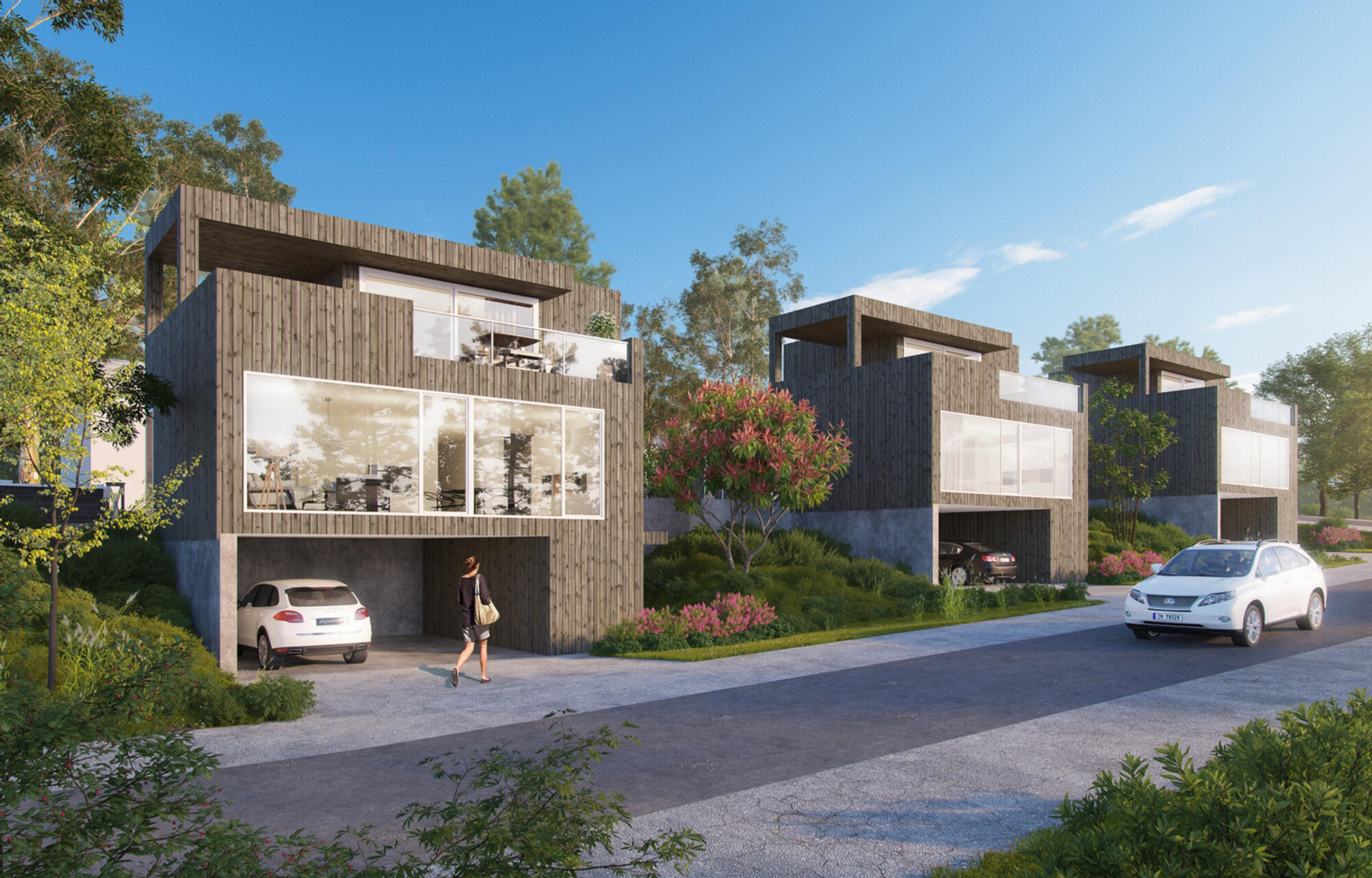 3 Moderne arkitekttegnede eneboliger - Kråkåsen