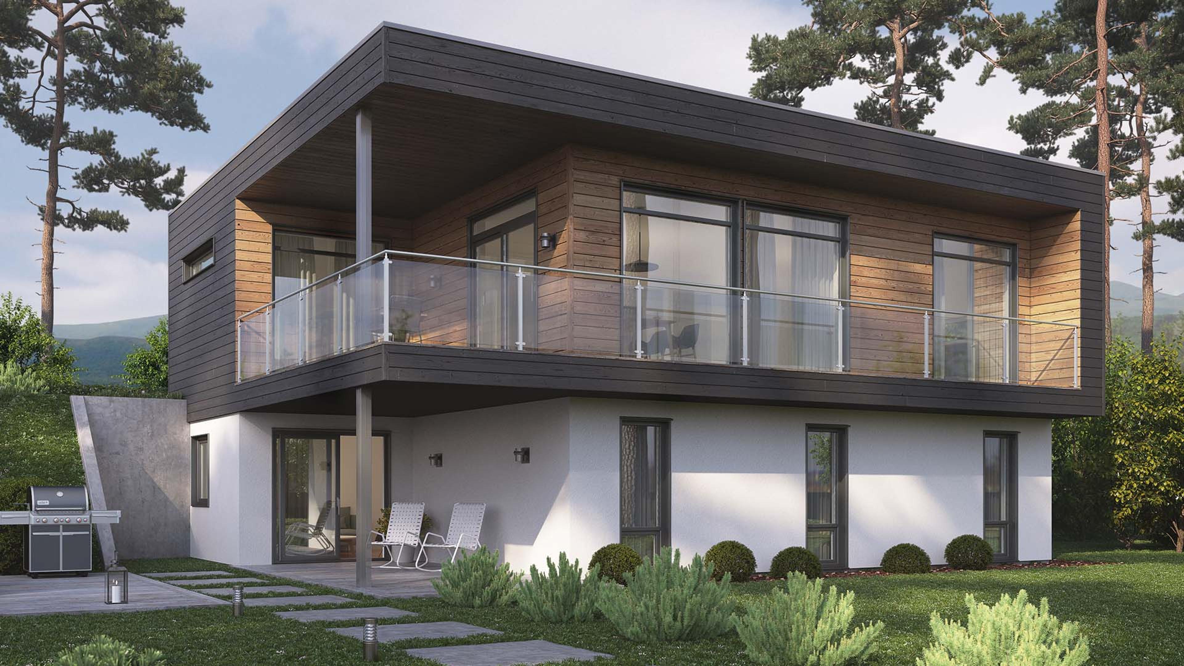 Leknes - Moderne funkishus