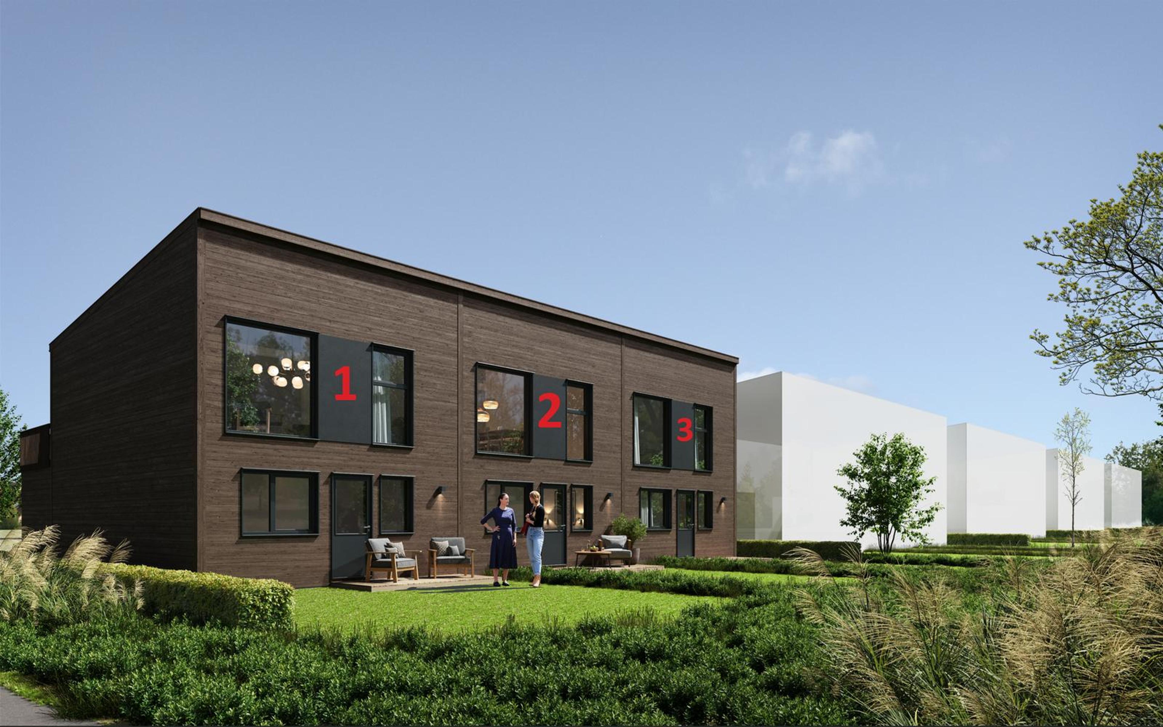 Tverlandet - Nye moderne rekkehus i nyetablert boligfelt nå for salg ...