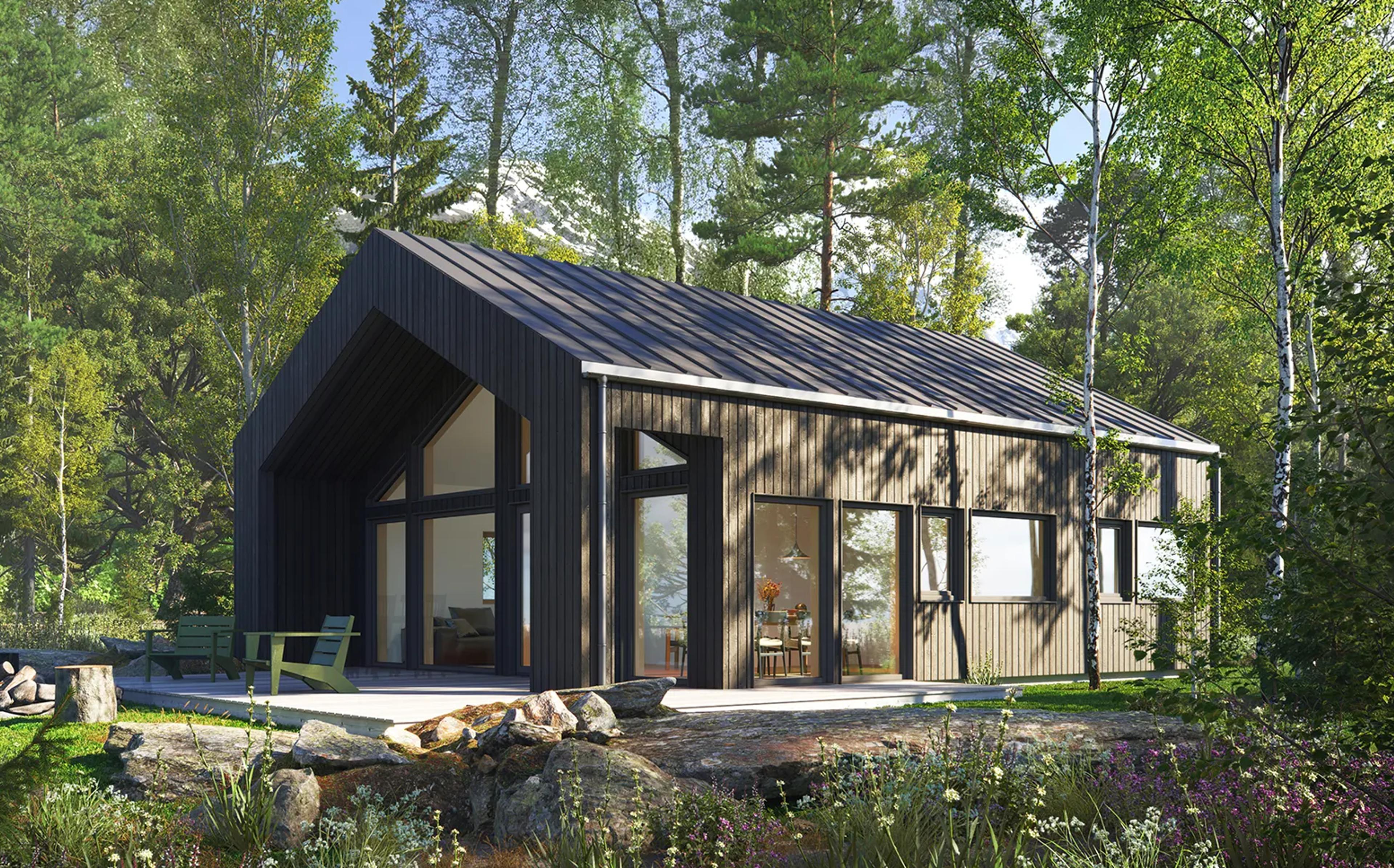 Trysil 3 - kompakt og moderne hytte fra Blink Hus