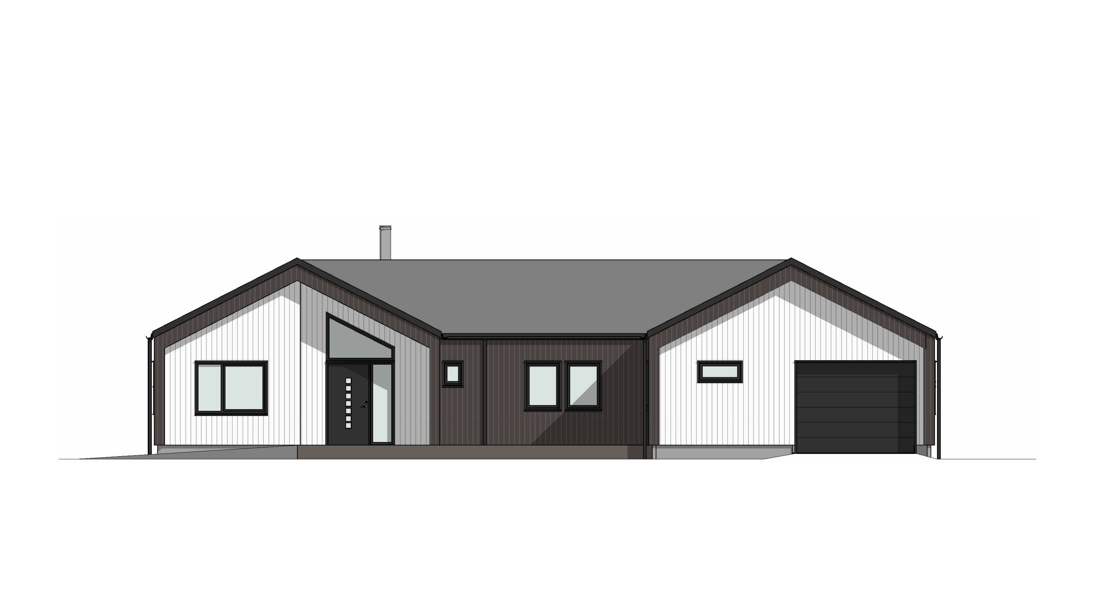 Sandefjord – fasadetegning 1