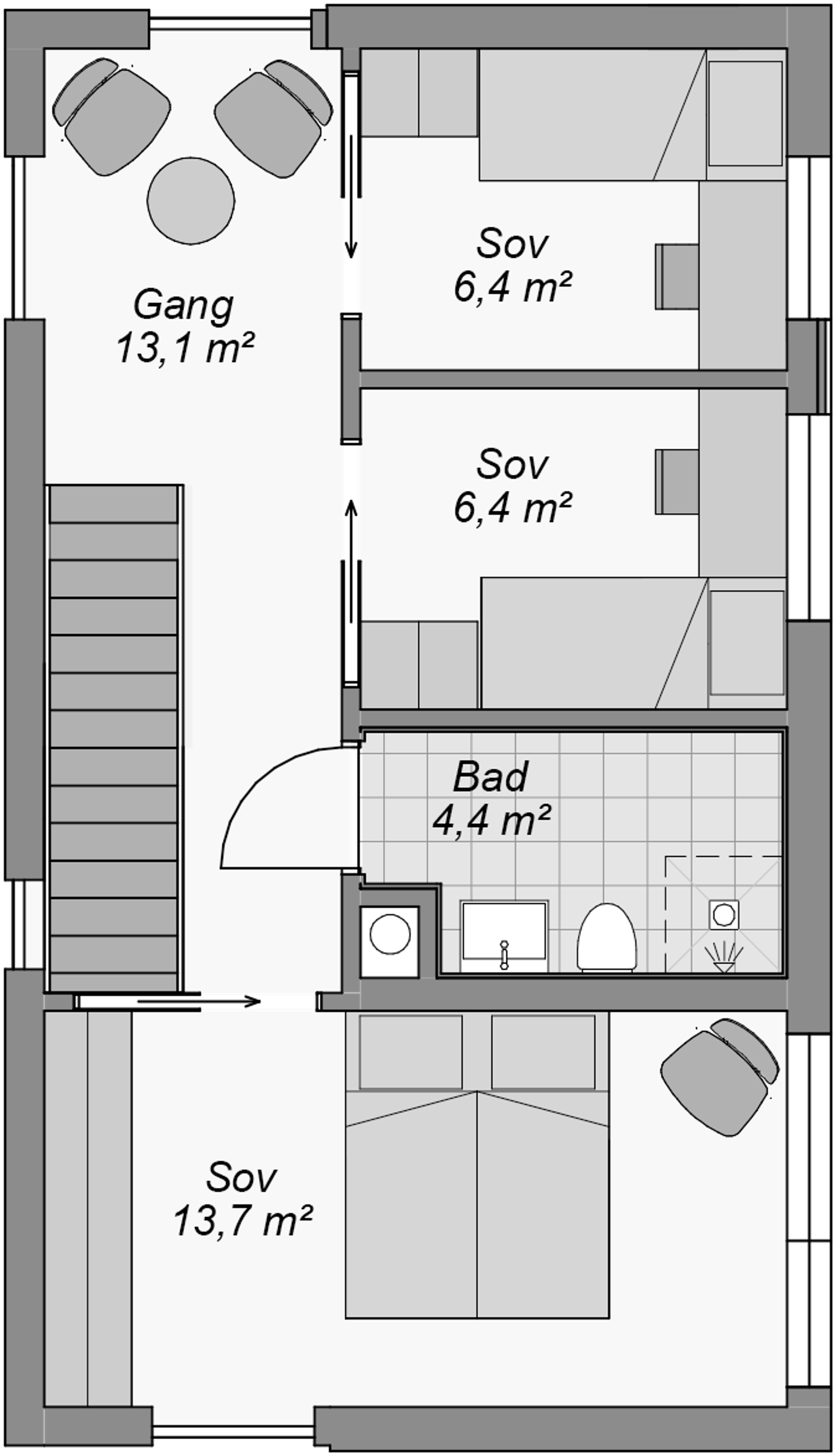 Jessheim hovedmodul 2.etg