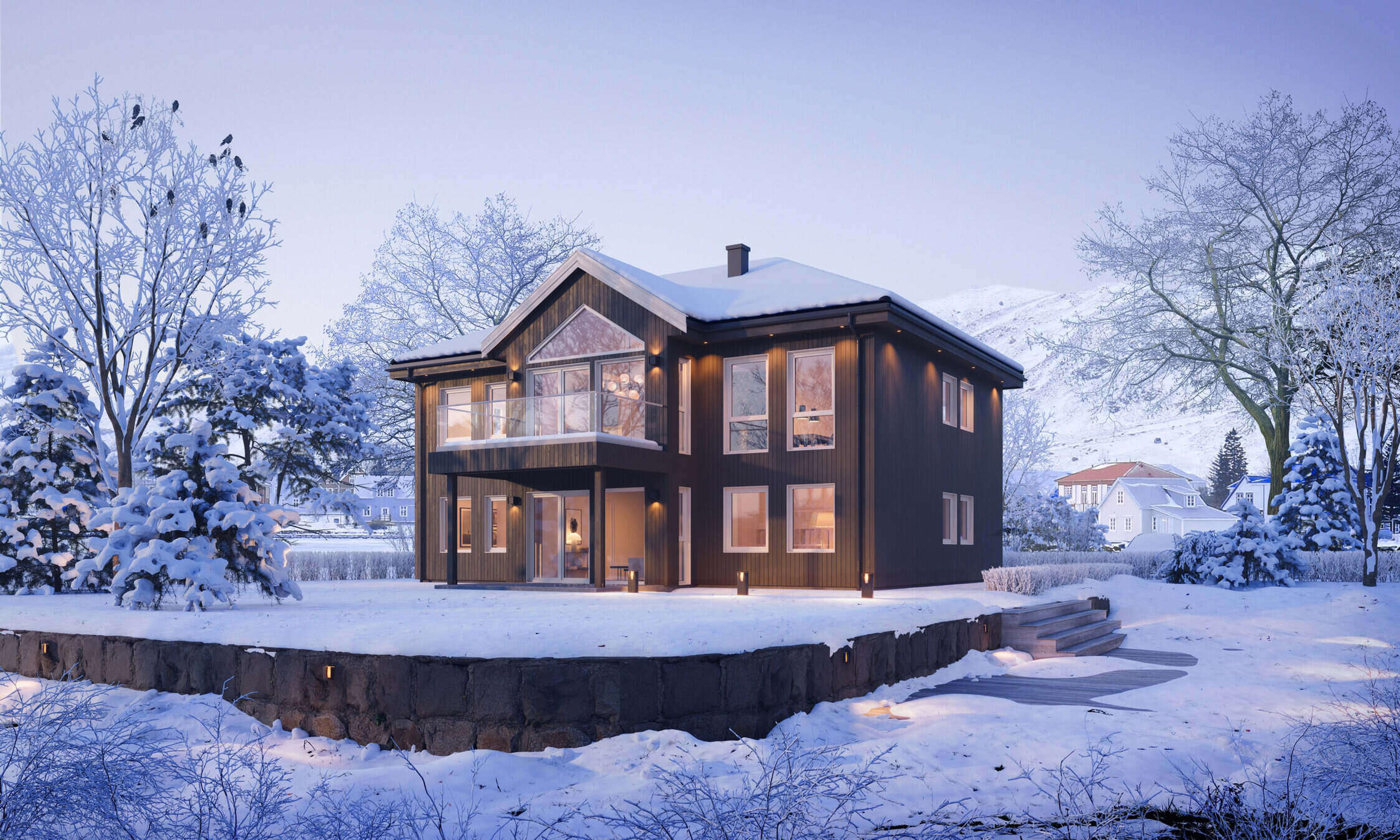 Rosendal - Moderne hus fra Blink Hus