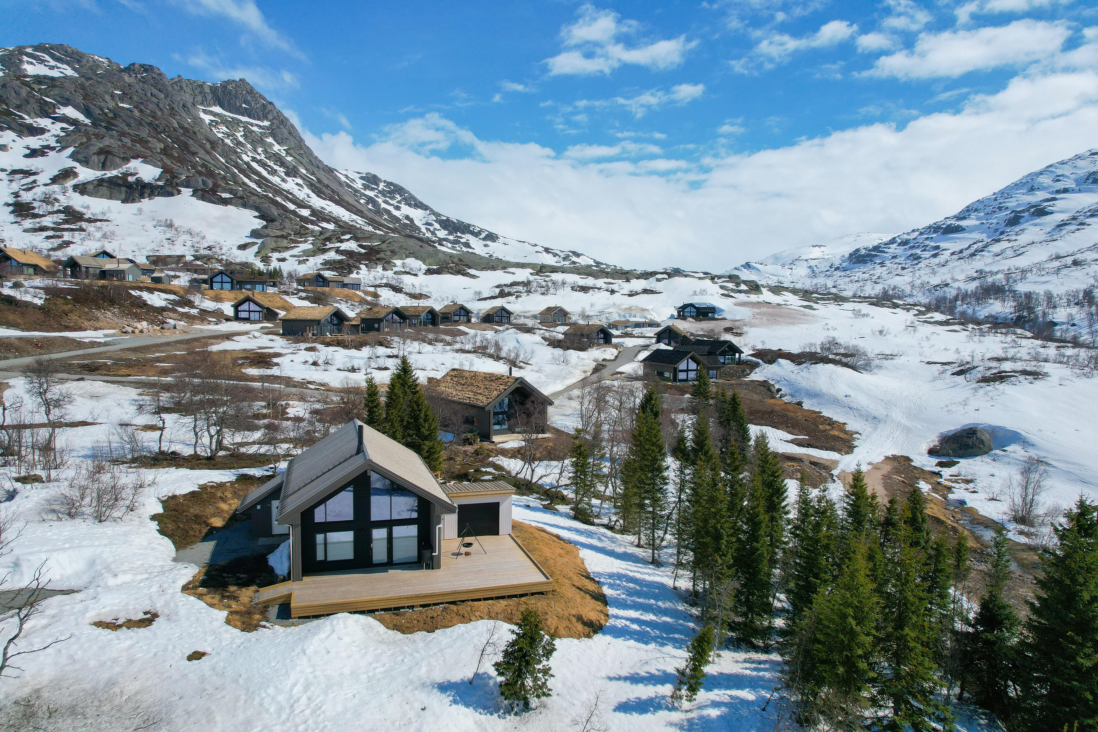 Påskeferie i Sirdal. Fidjeland Fjellgrend