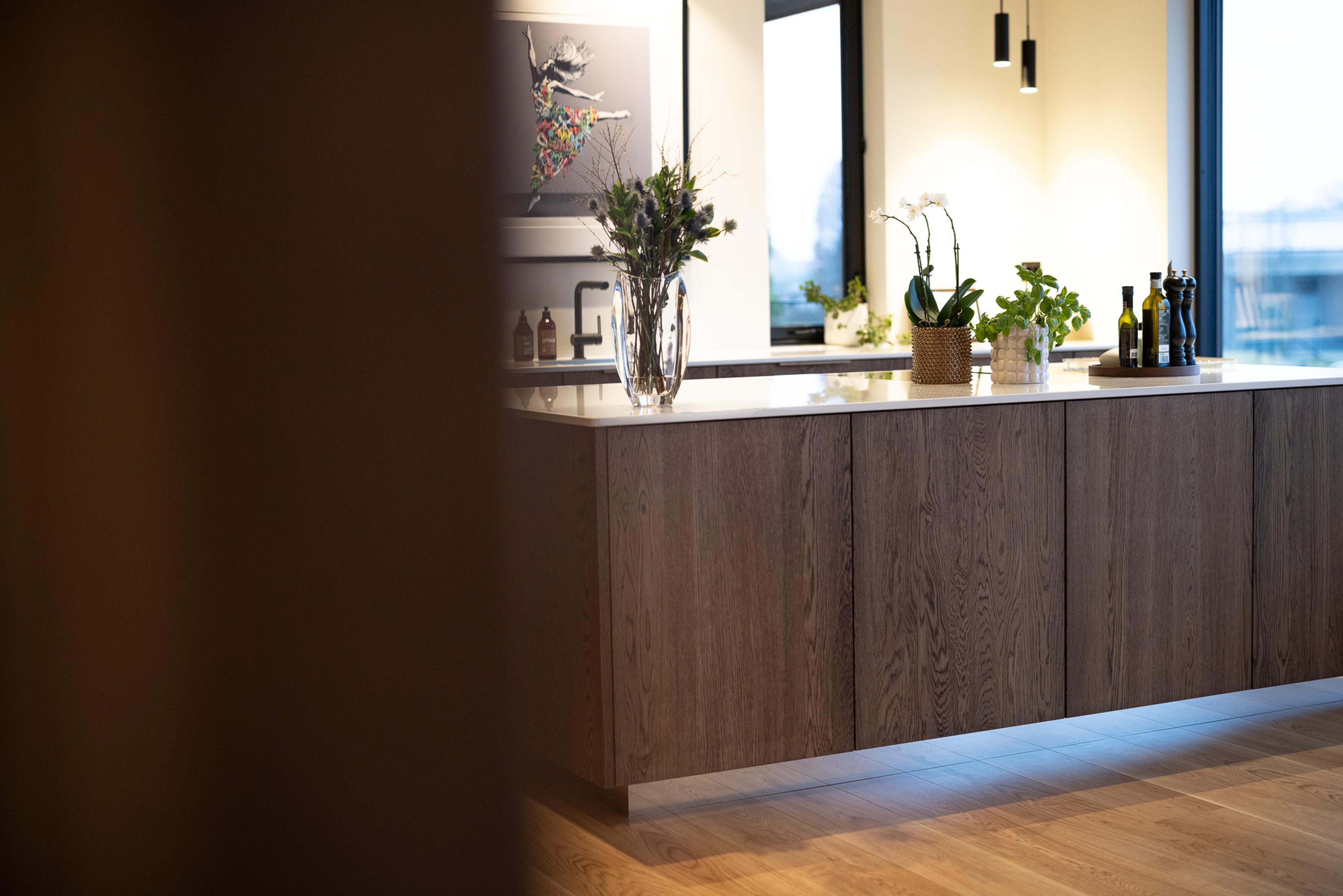 Kjøkken laget med lokal kvalitet