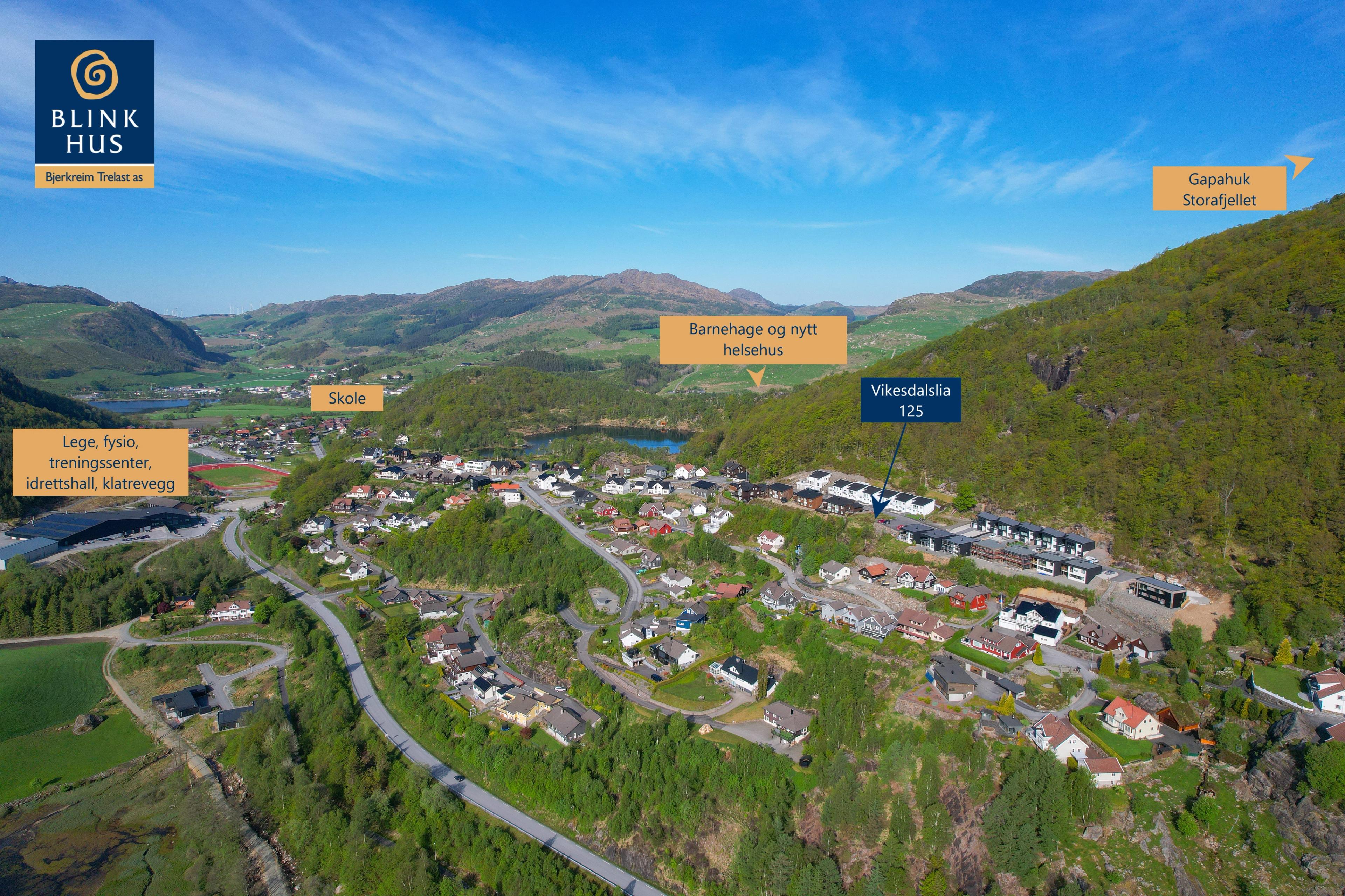 Vikesdalslia, Vikeså
