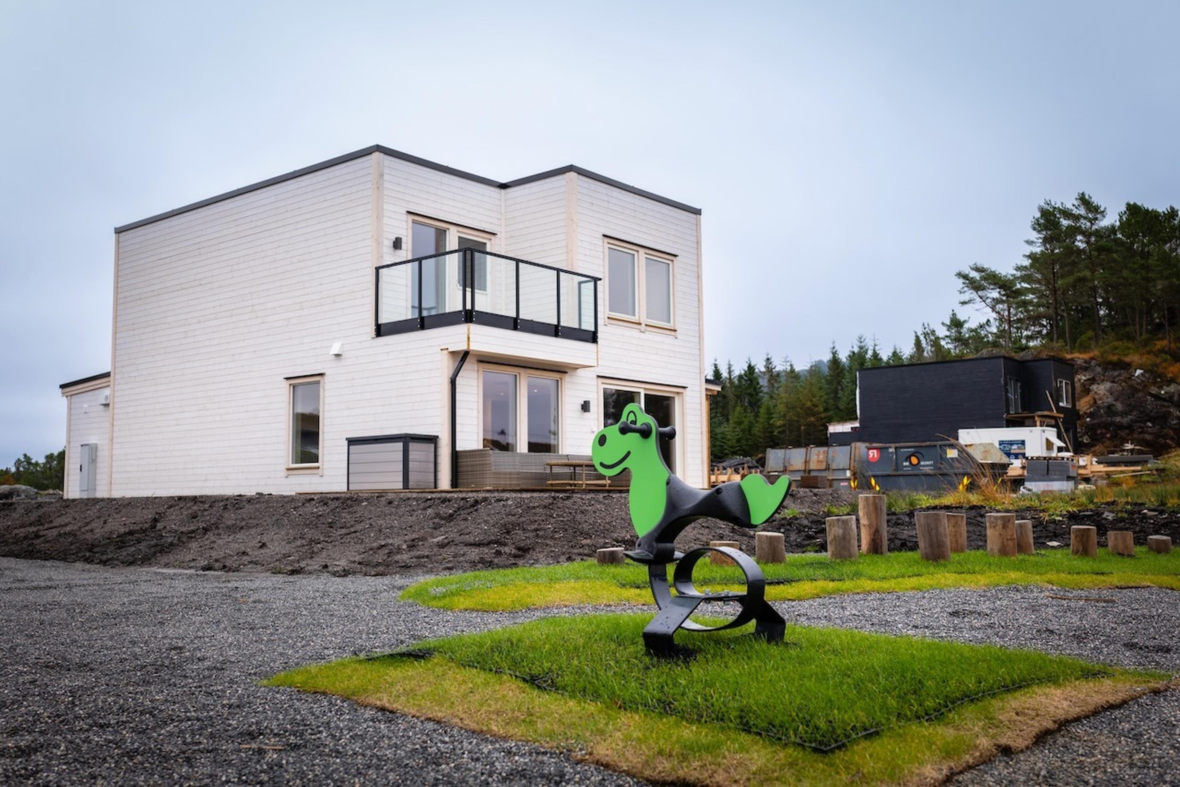 Enebolig bygget av Blink Hus Byggmester Reidar Vallestad AS