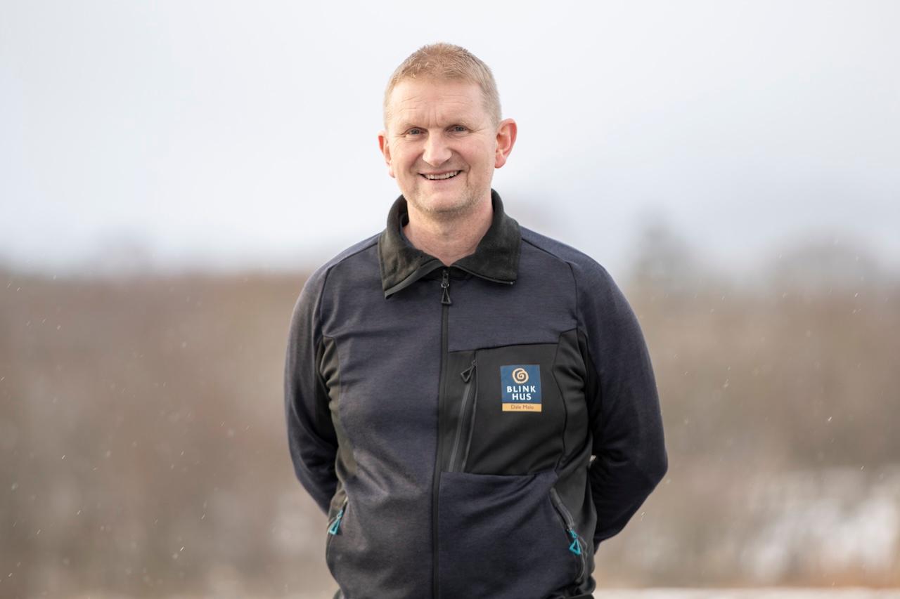 Kjell Inge Søvik, salgsansvarlig hus og hytter i Blink Hus Dale Malo.