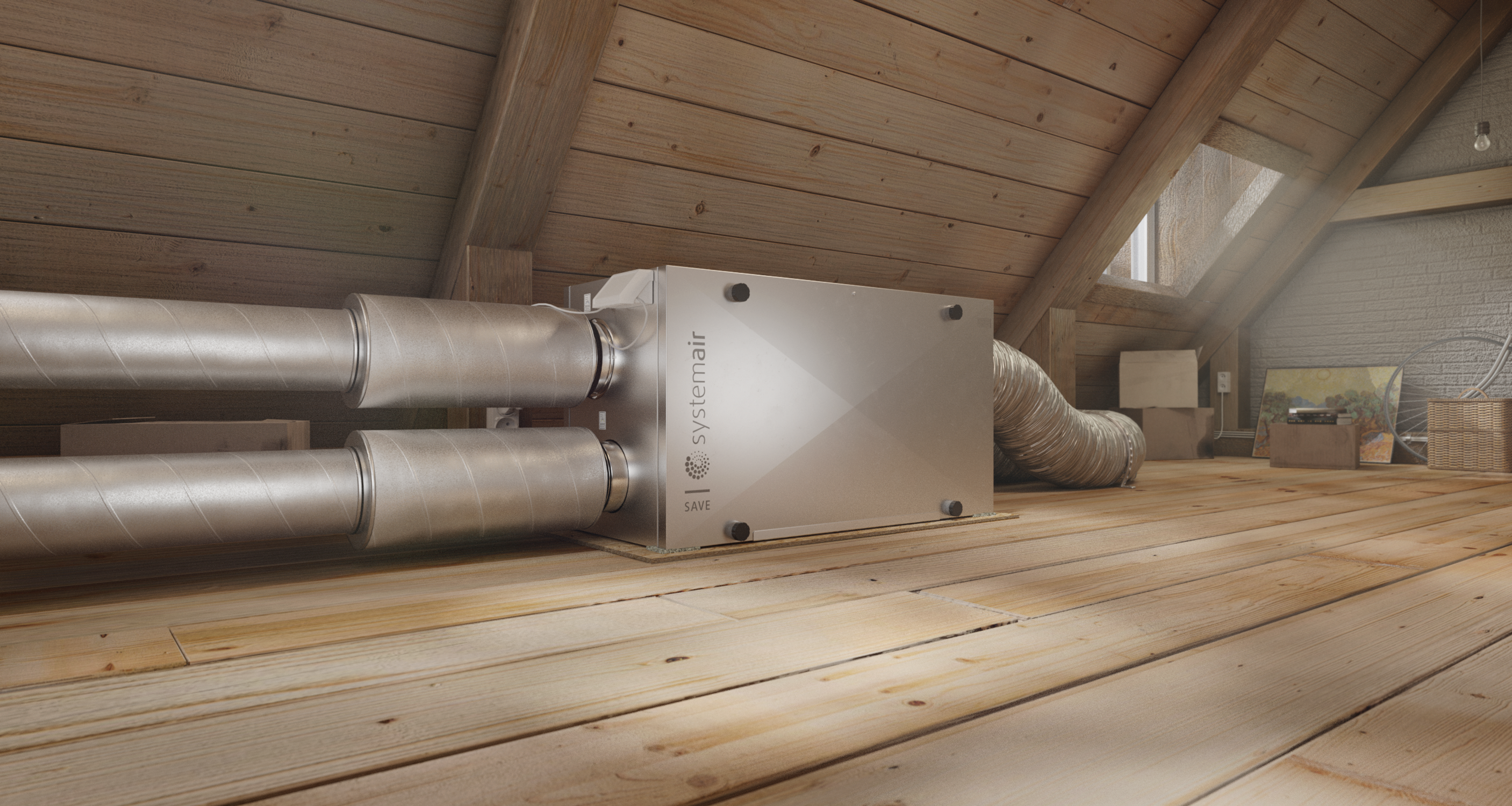 Ventilasjon på loft