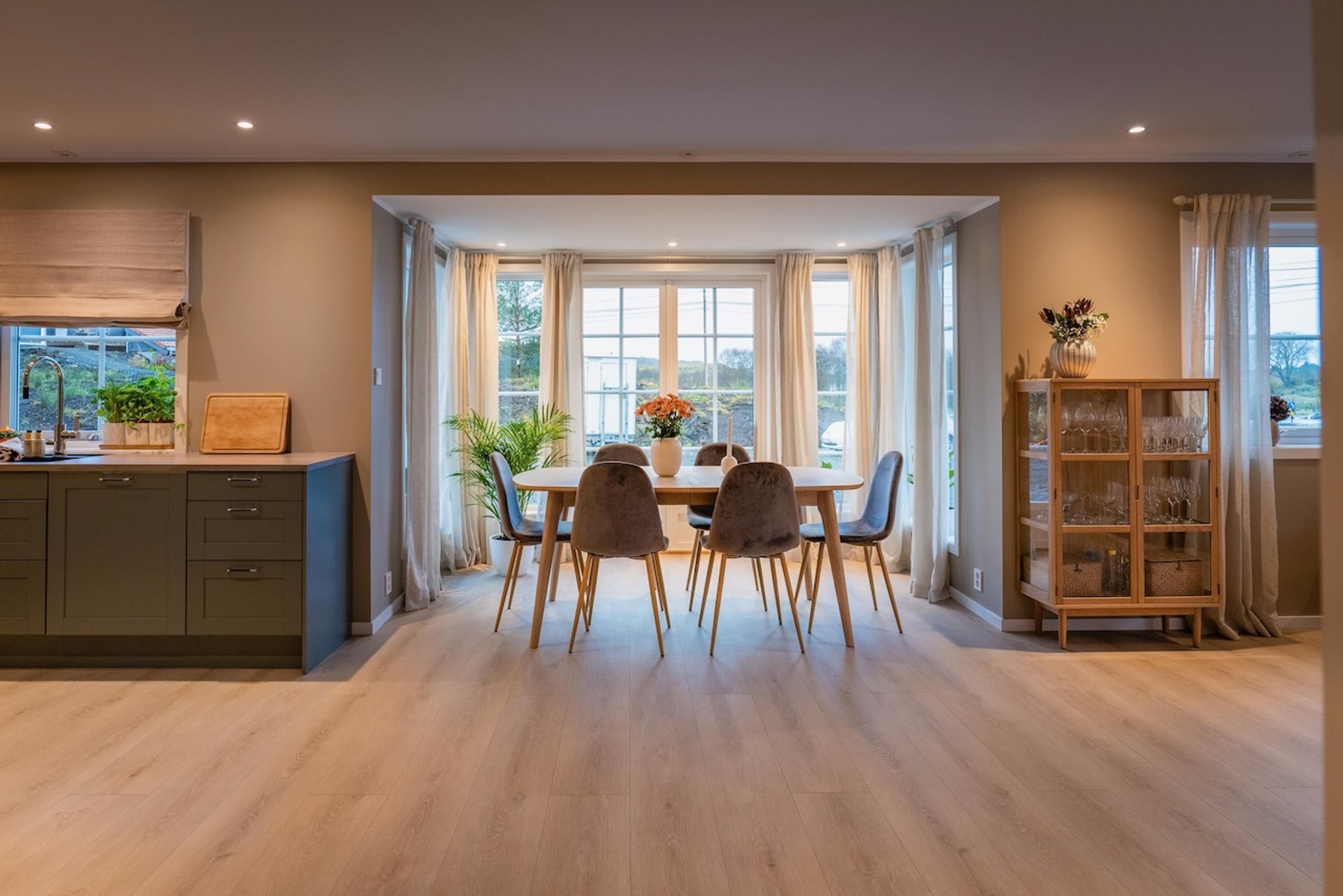 Ny enebolig bygget av Blink Hus Byggmester Reidar Vallestad