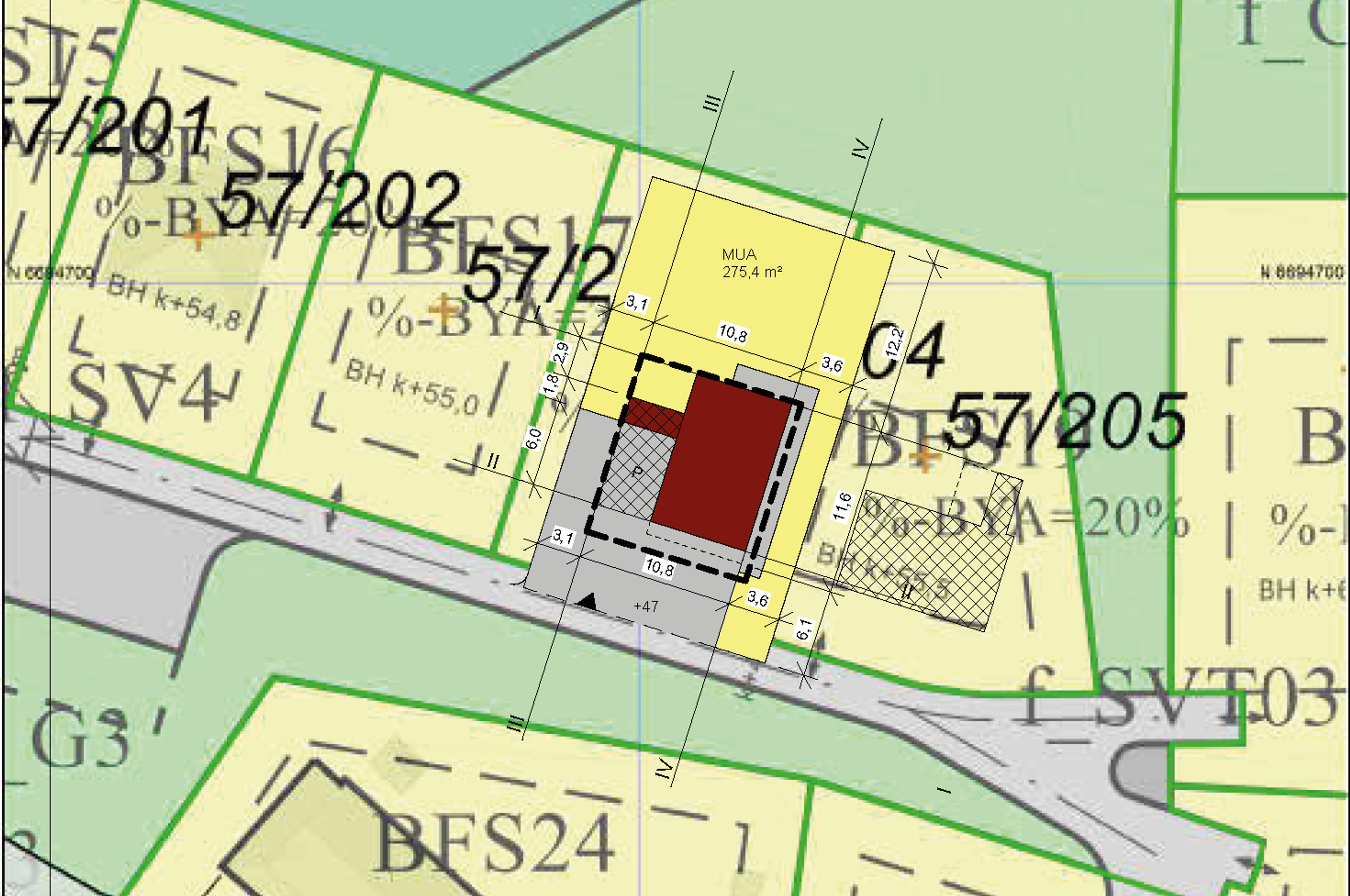 Situasjonskart tomt 18