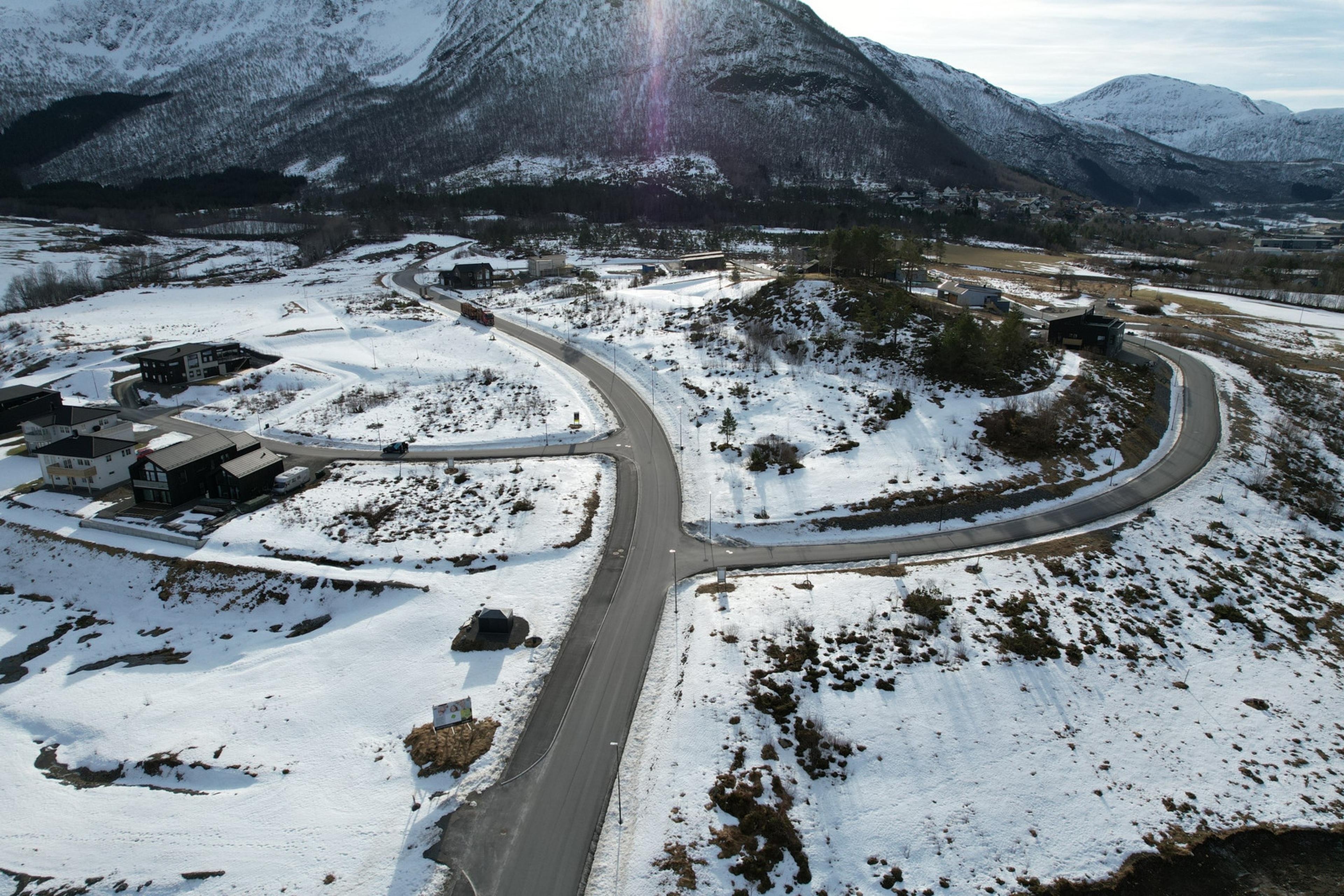 Lauvåsen boligtomter - Godhaugvegen, Elnesvågen