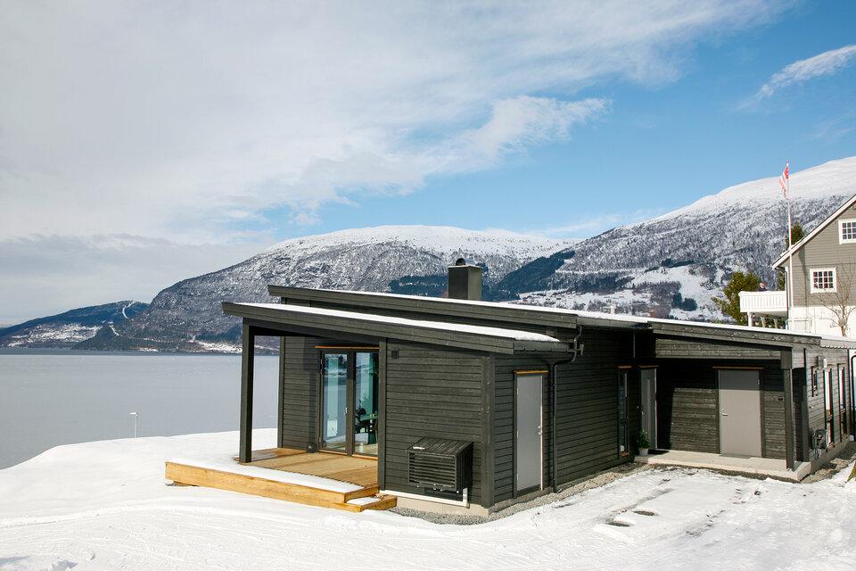 Her ønsket kunden å ta utgangspunkt i ferdighuset Bamble