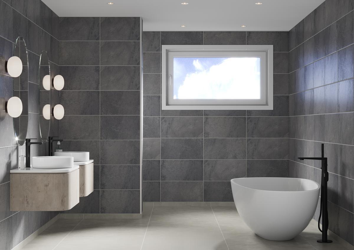 Negro Grande veggplater fra Fibo