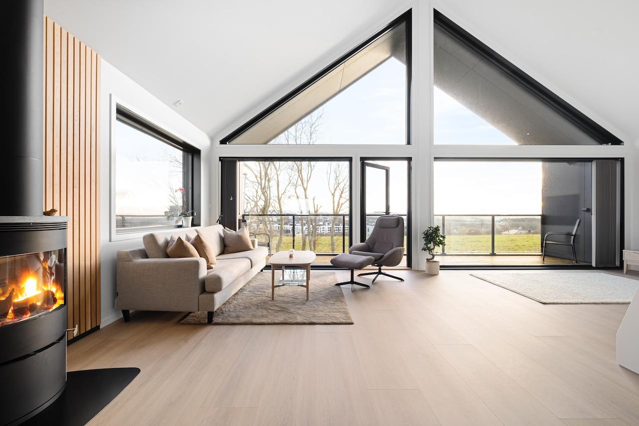 Stuen – en samlingsplass for familie og venner, med fantastisk utsikt