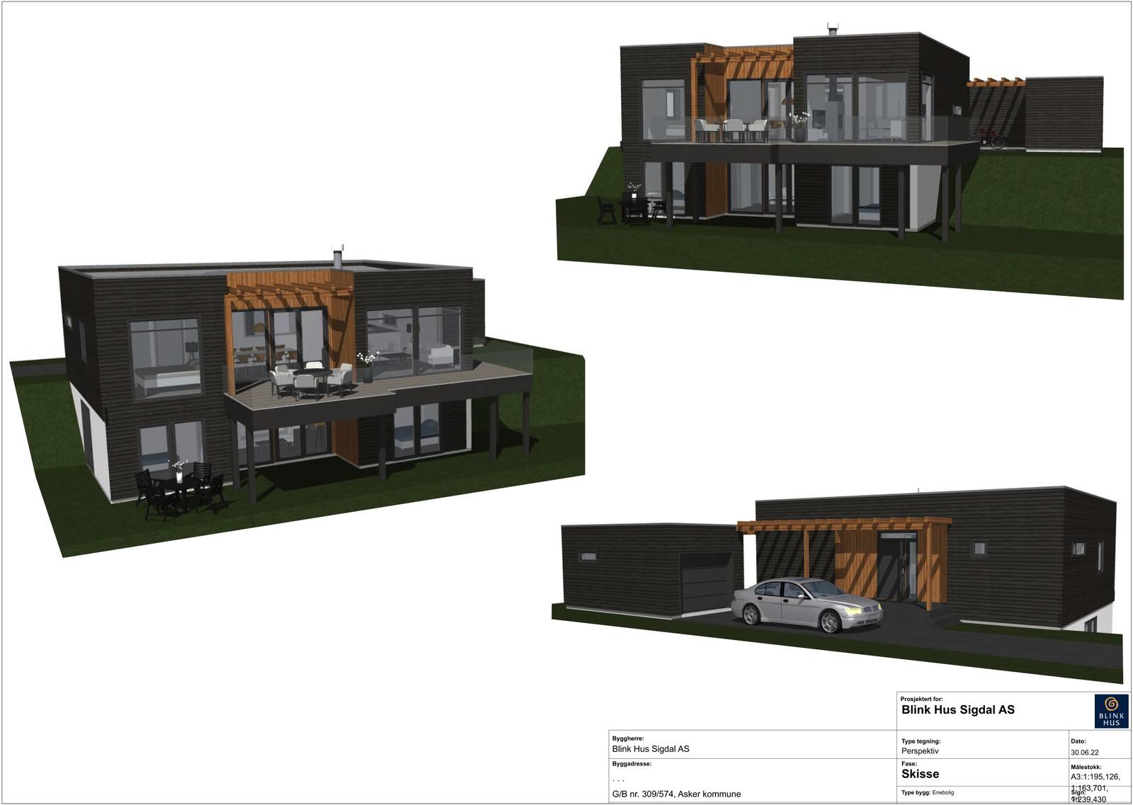 Enebolig med spektakulær utsikt, Klokkarstua