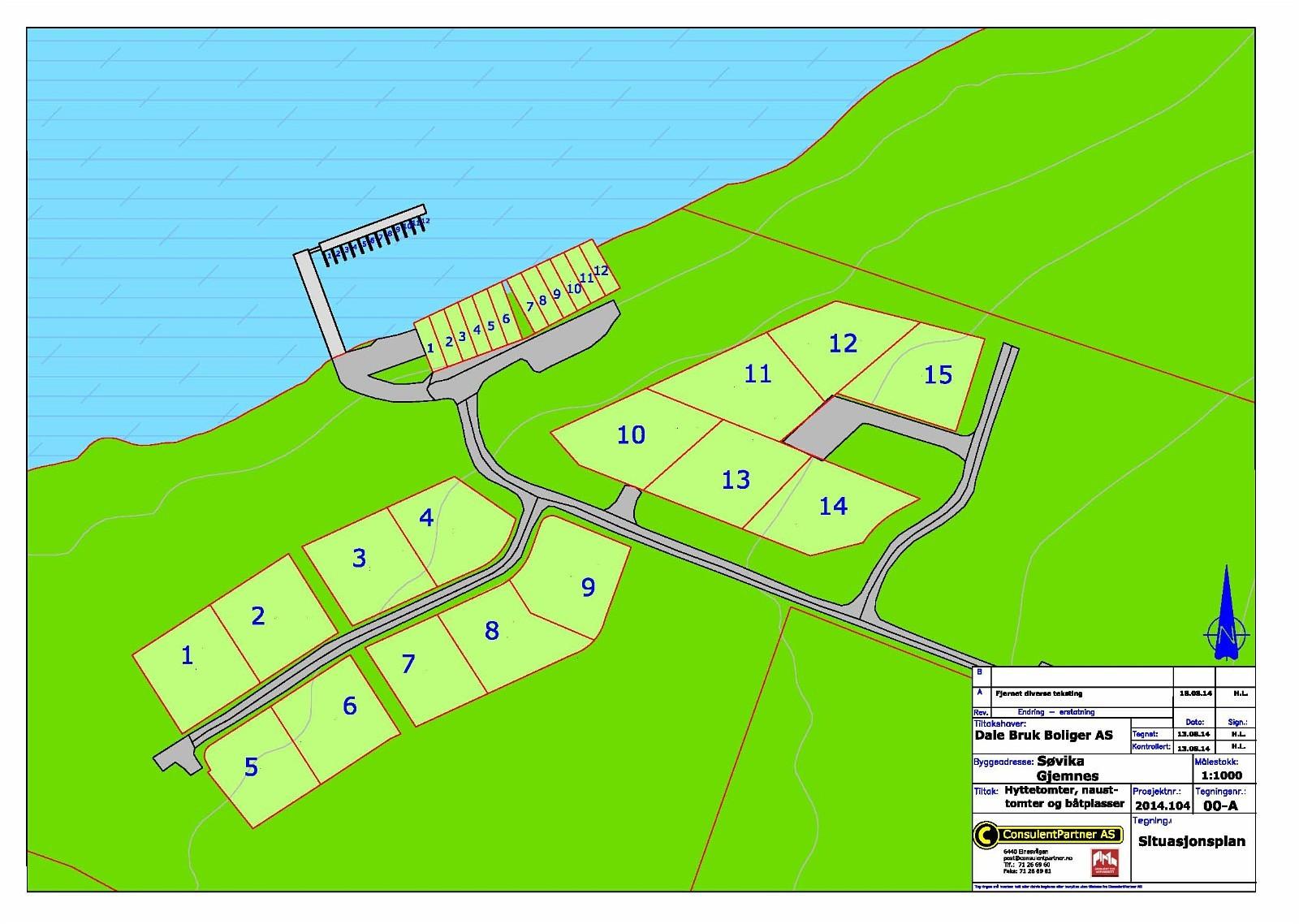 Søvika hyttetomter Seviknesvegen, 6633 Gjemnes