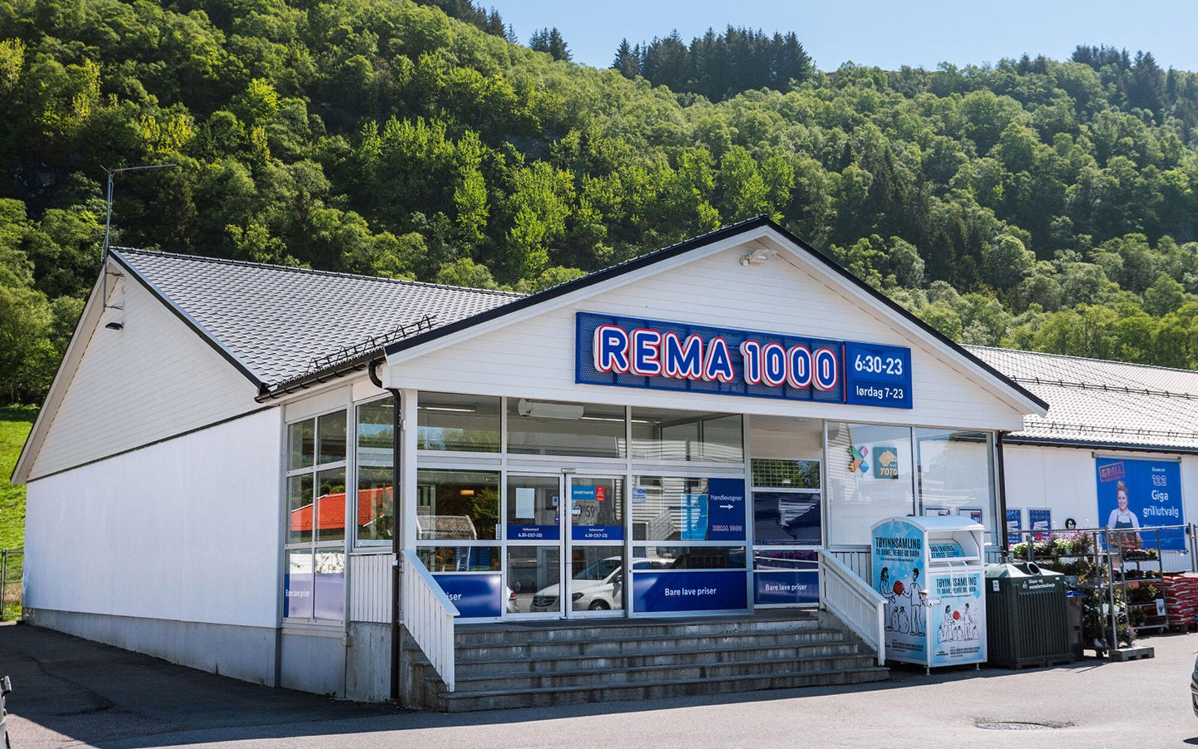 En Rema 1000-butikk