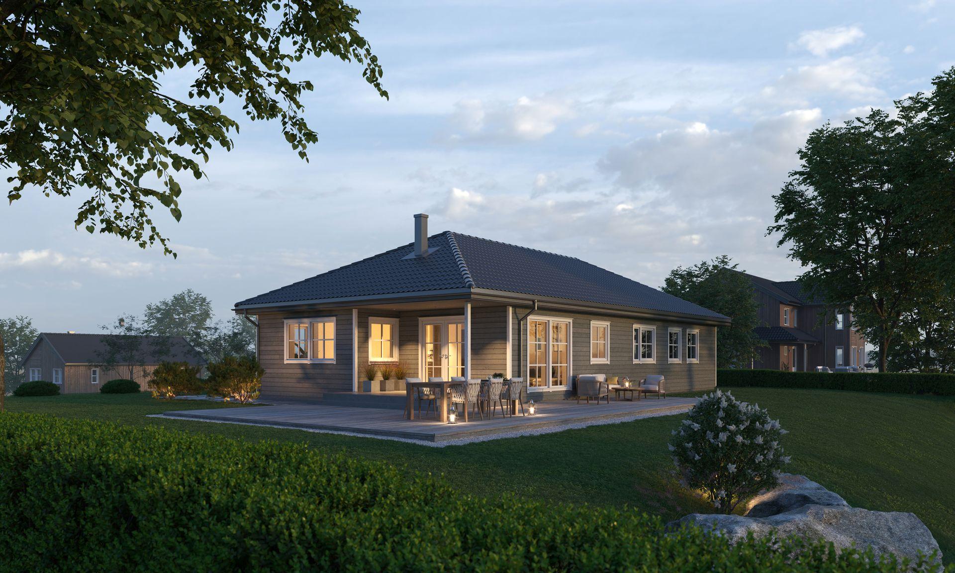 Eneboligen Smestad fra Blink Hus