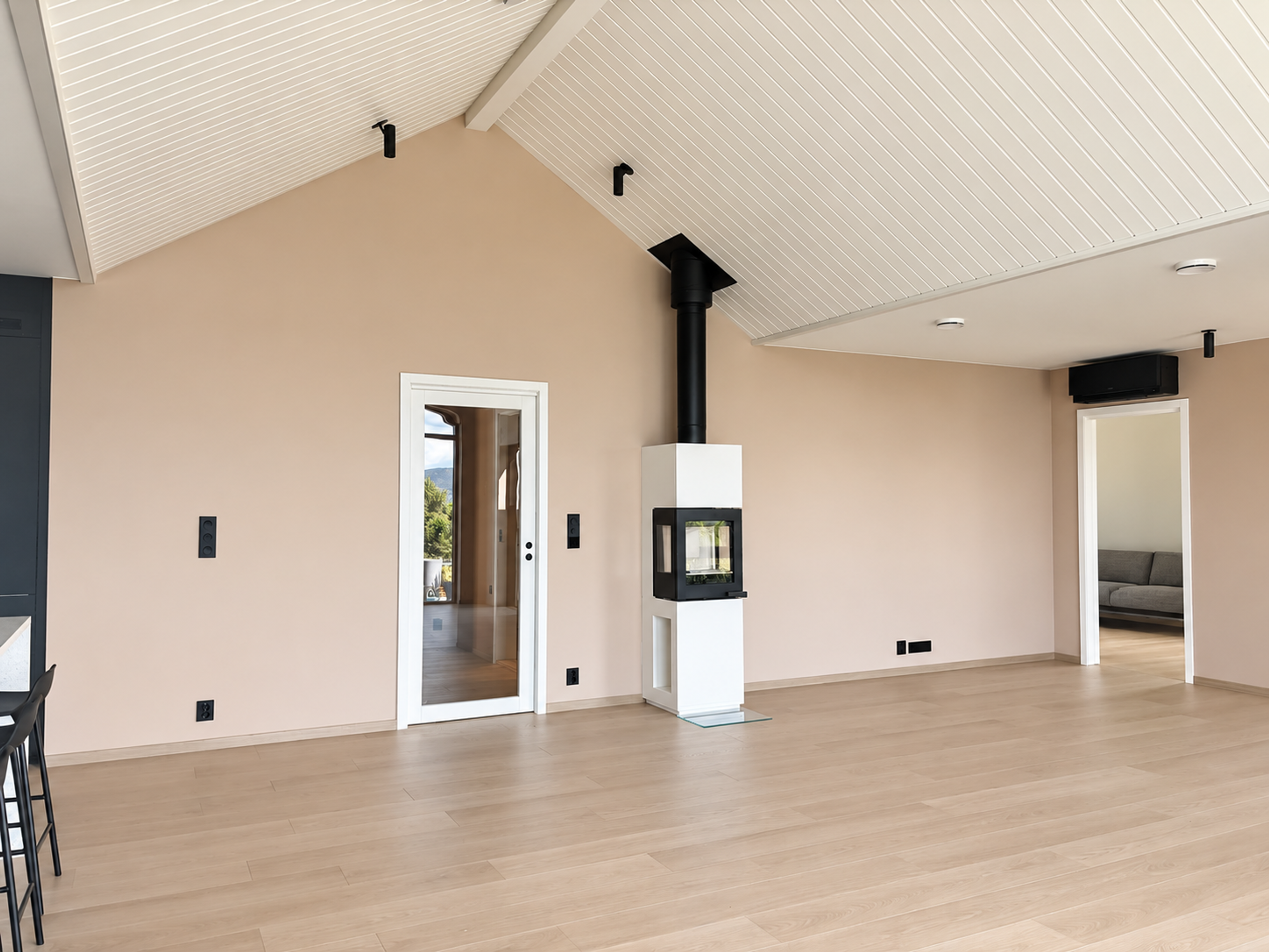 Moderne hus stue