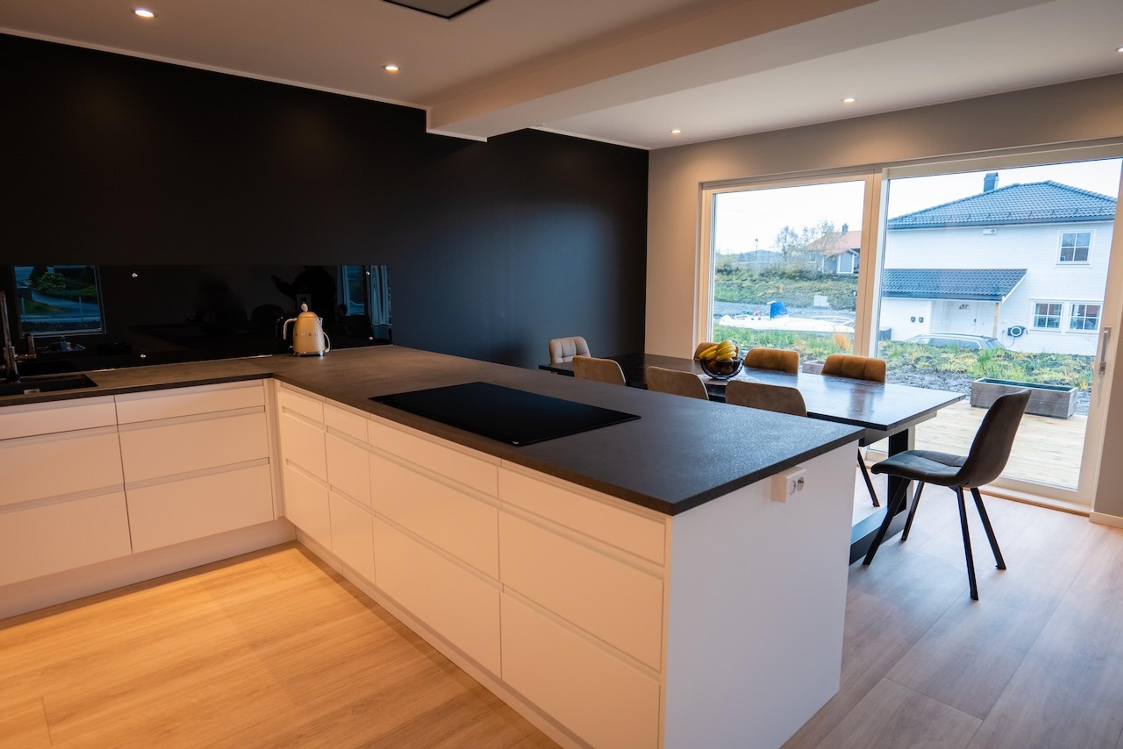 Enebolig bygget av Blink Hus Byggmester Reidar Vallestad AS