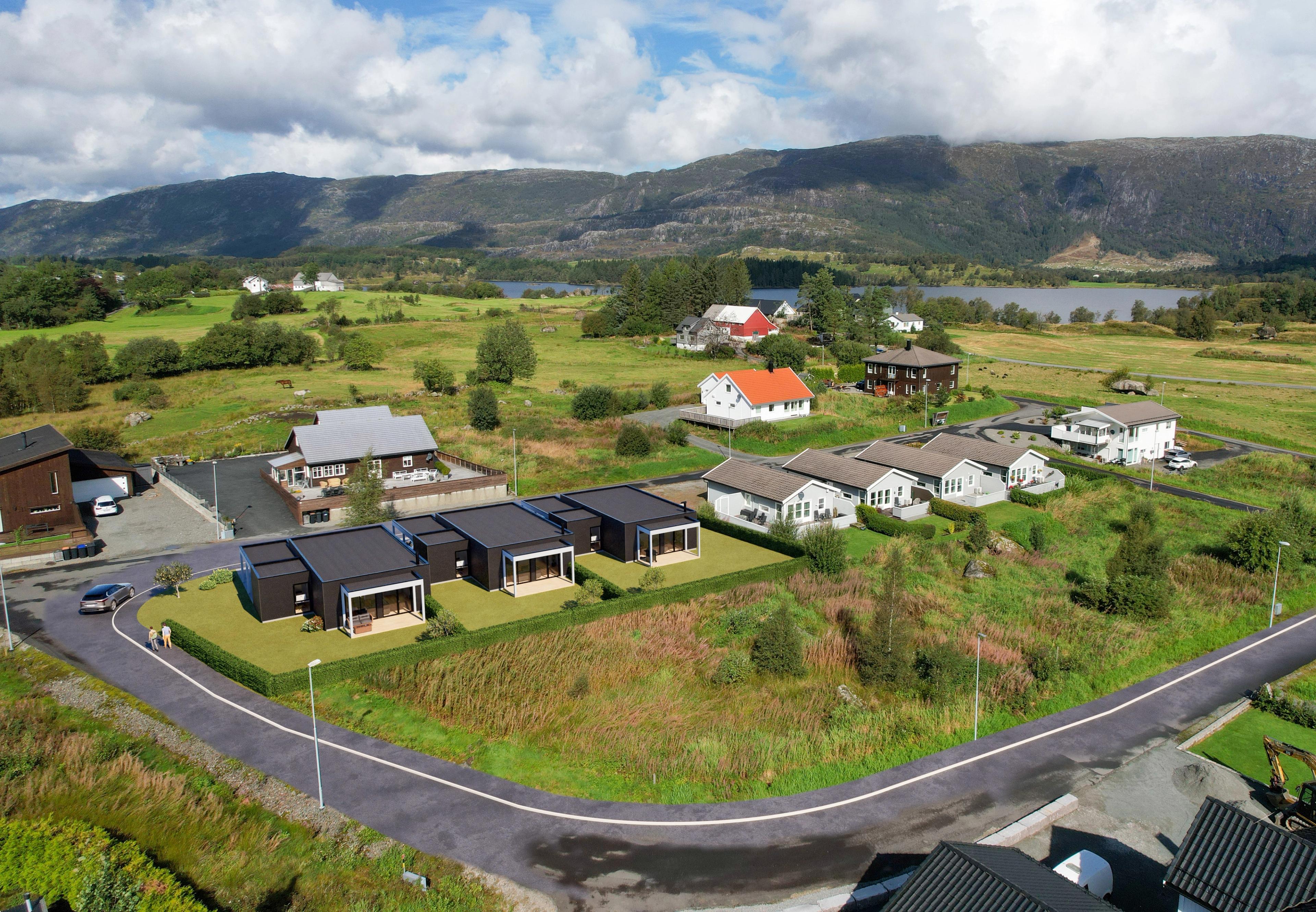 Familievennlig boligfelt på Ualand