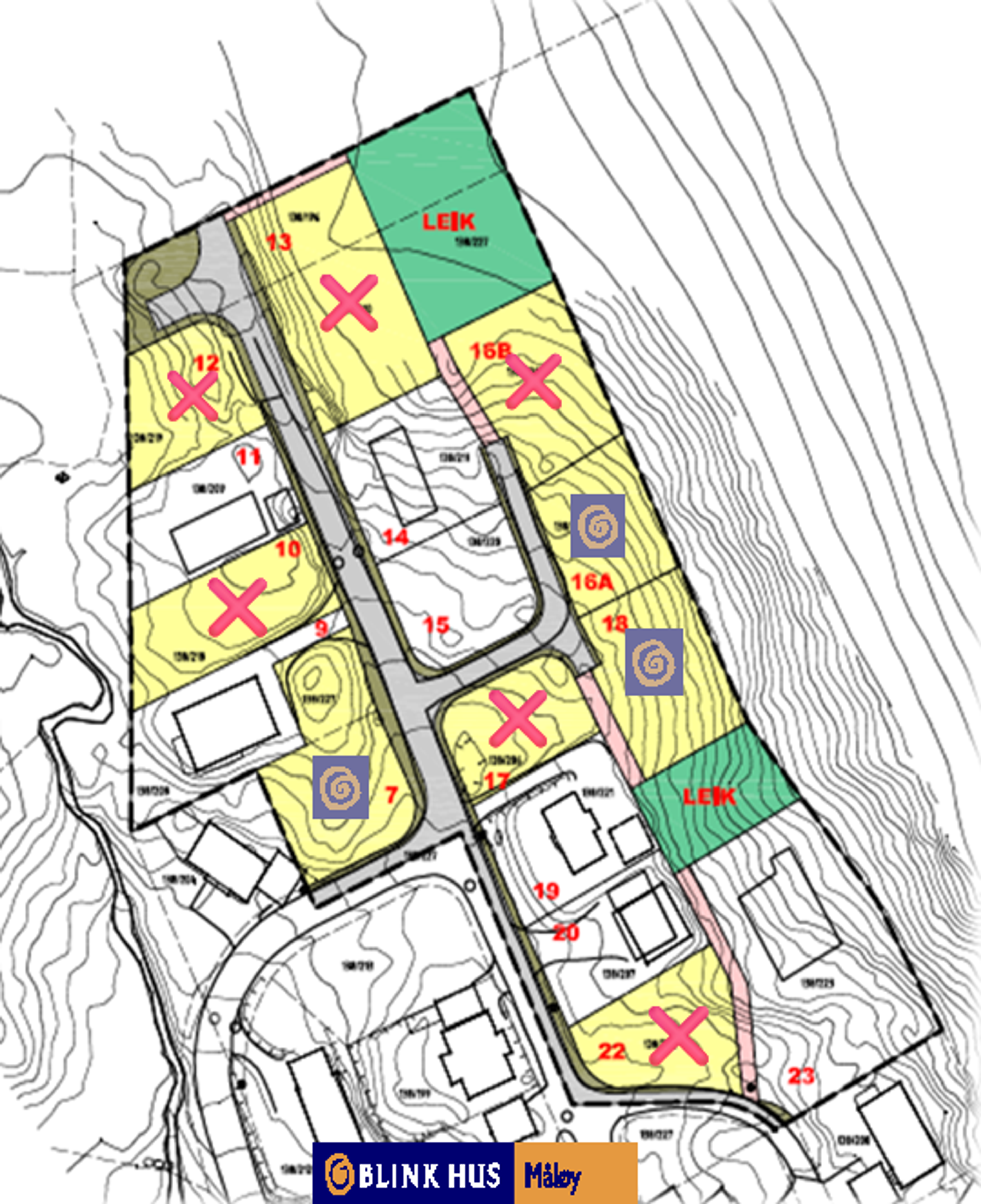 Naturskjønne barnevennlege bustadtomter Holvik