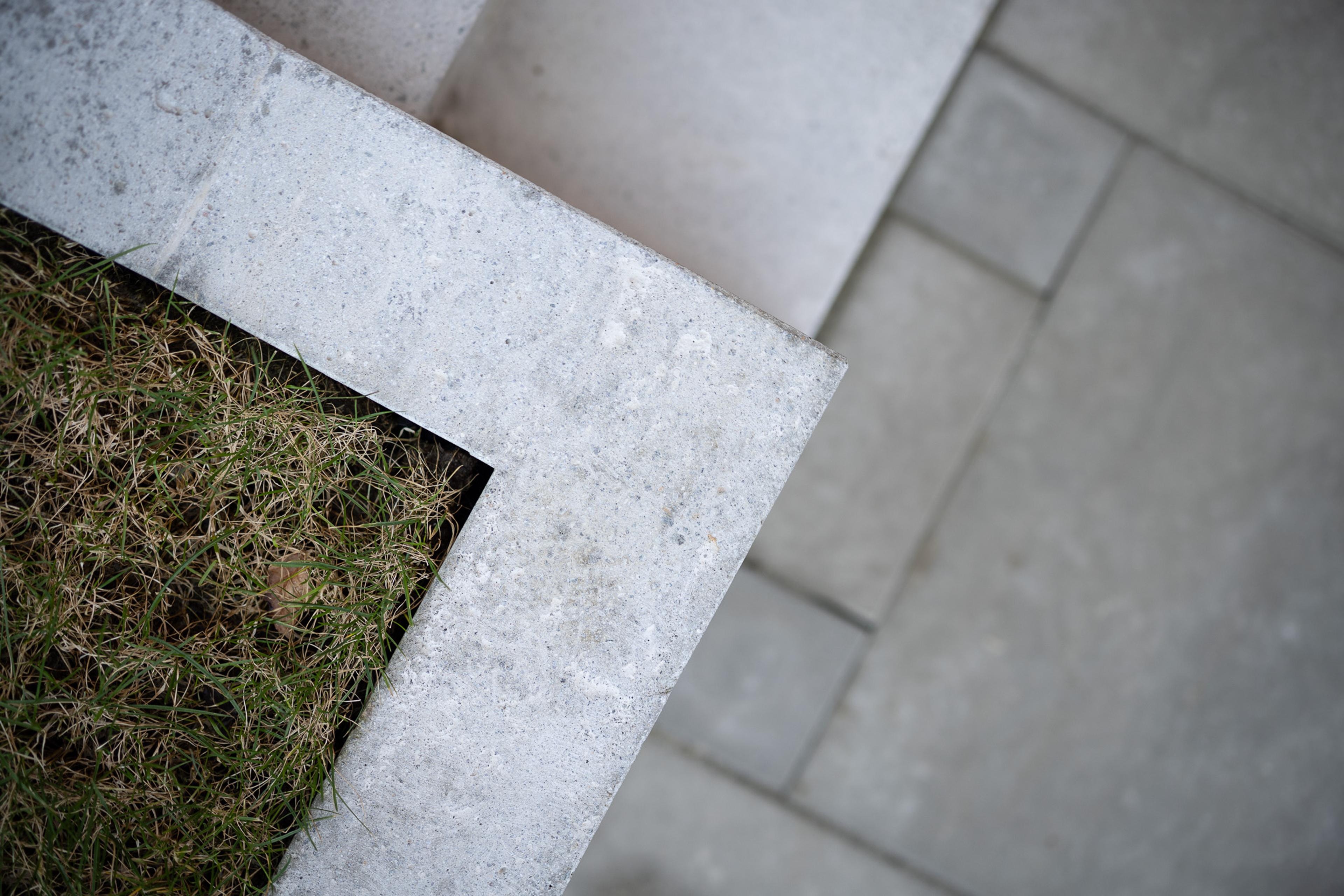 Fint opparbeidet uteområde