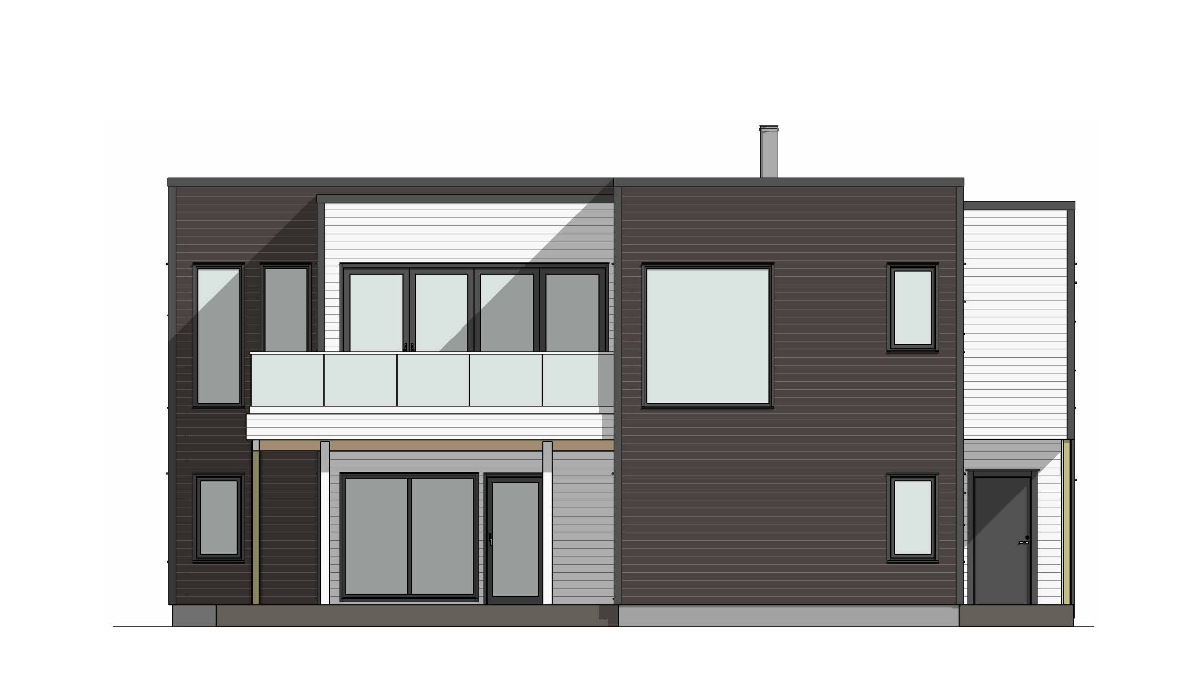 Haugesund – fasadetegning 1