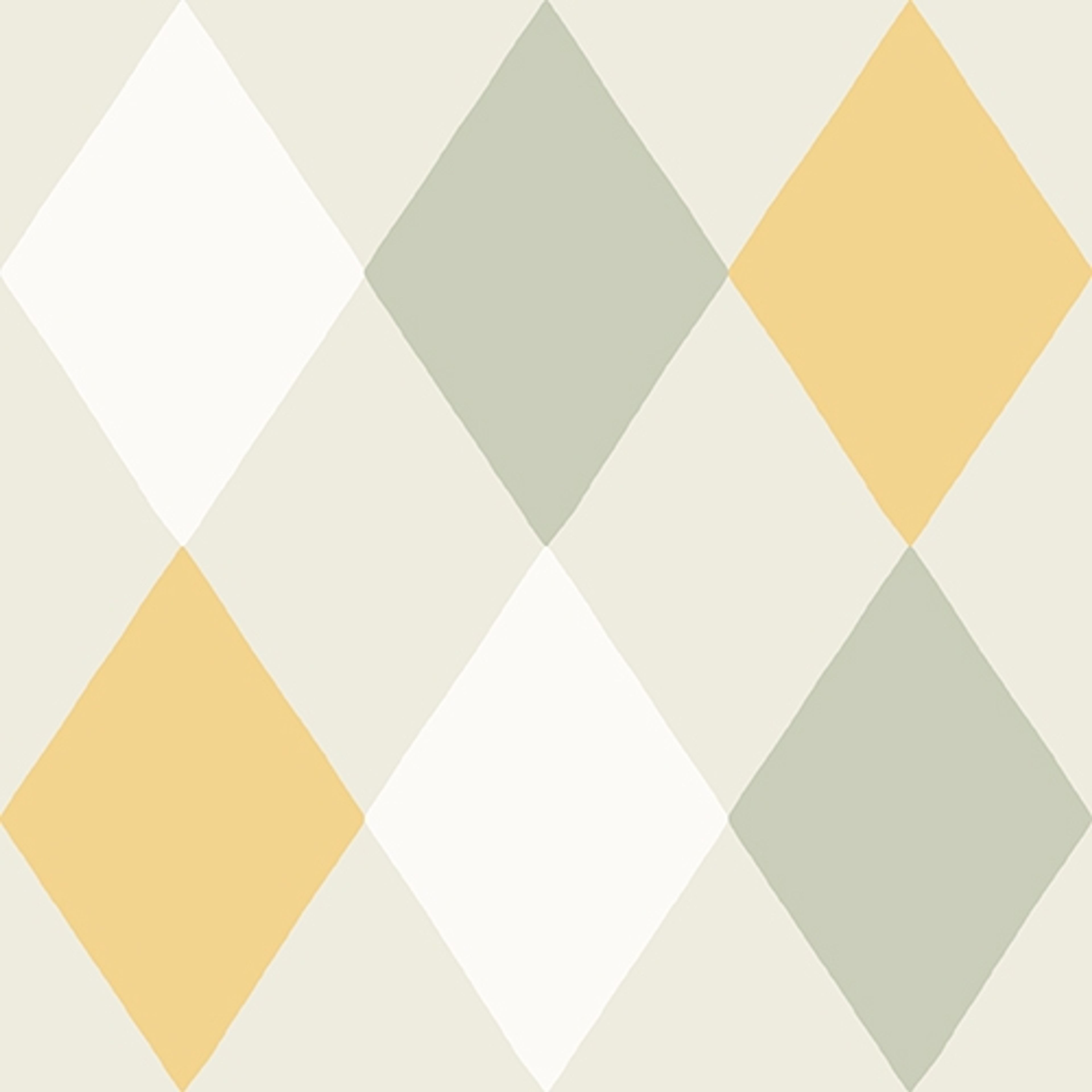 Kalas tapet med geometriskt mönster i beige. Från kollektionen Längtan. Nonwoven-material med rak passning. Passar i barnrum.