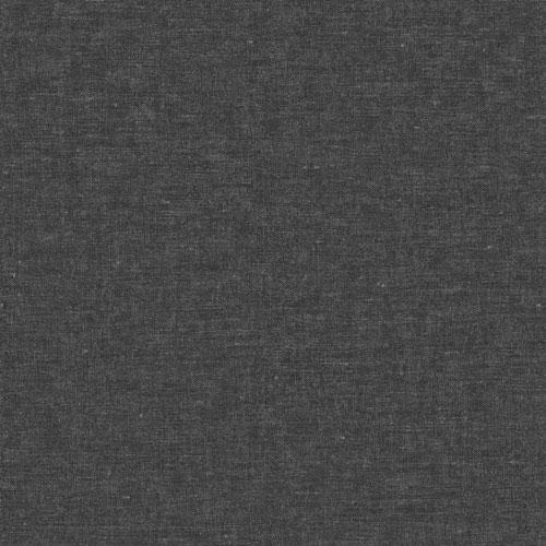 Linum svartgrå tapet i linnestruktur tapet från Midbec enfärgad i svart. Från kollektionen Linum, Color Stories. Nonwoven-material.