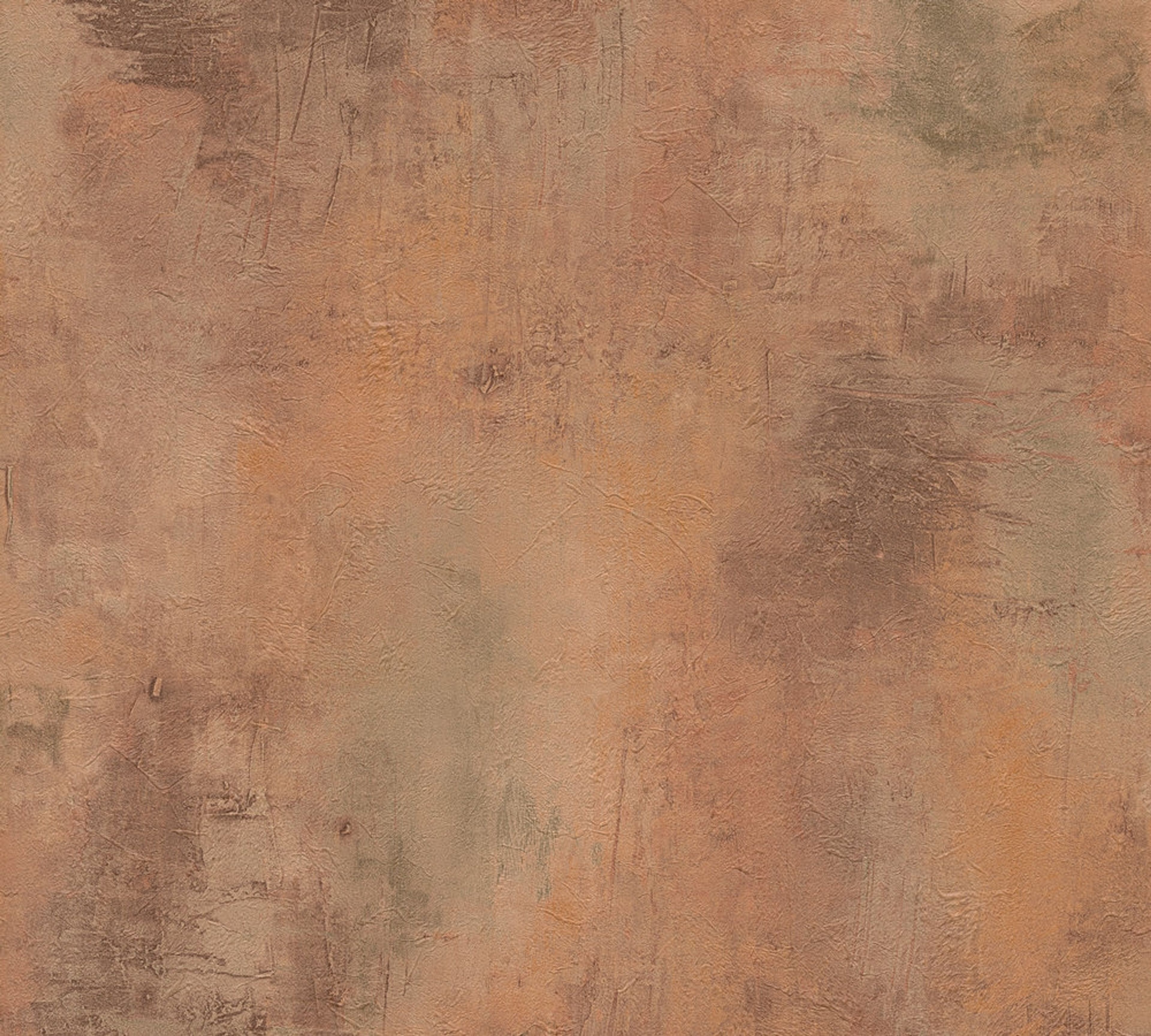 Rust, strukturtapet i orange tapet enfärgad i orange. Från kollektionen best of wood n stone 2. Nonwoven-material med förskjuten passning. Passar i vardagsrum och matsal.