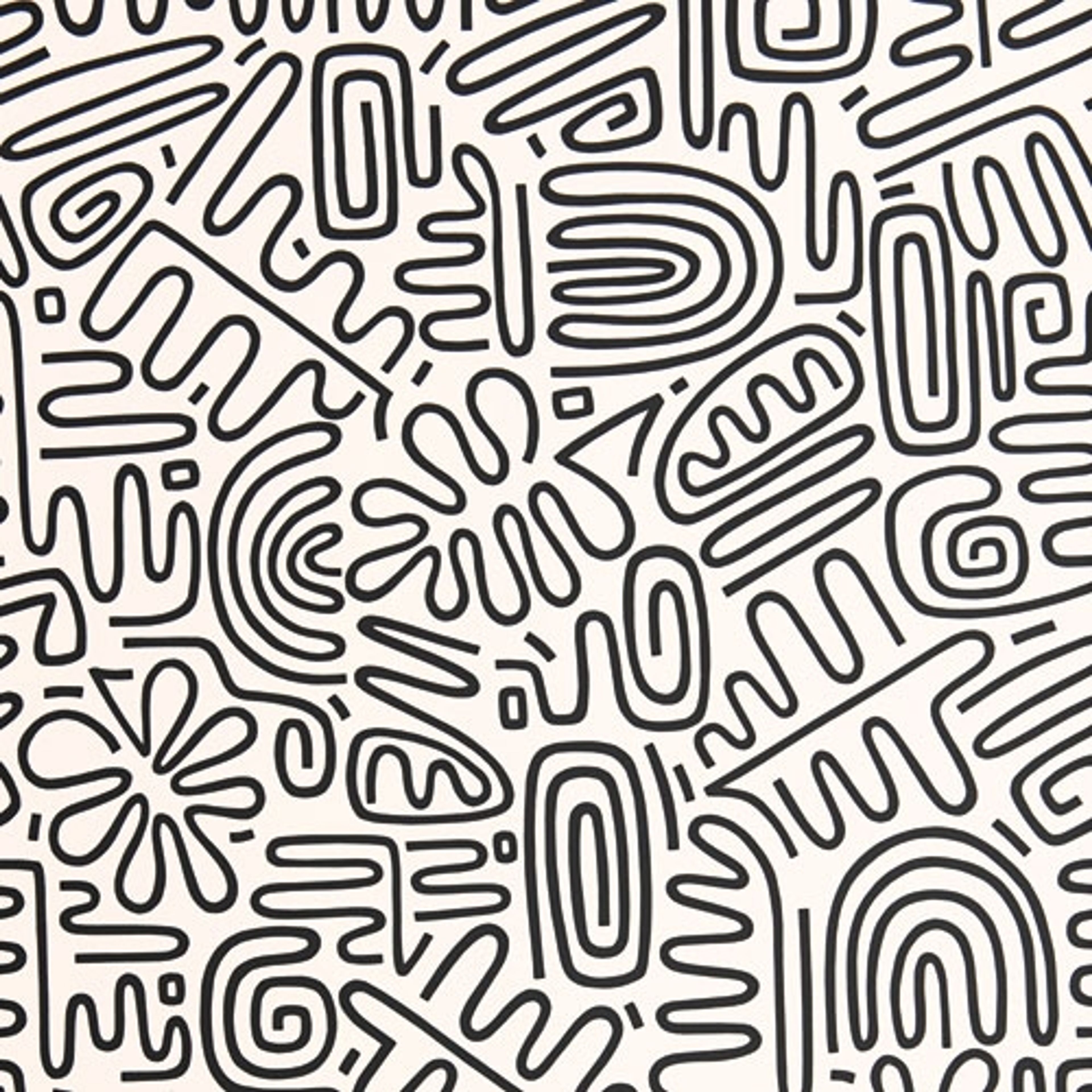Nazca Atacama tapet från Midbec med grafiskt mönster i beige. Från kollektionen Pioneer. Nonwoven-material med rak passning.