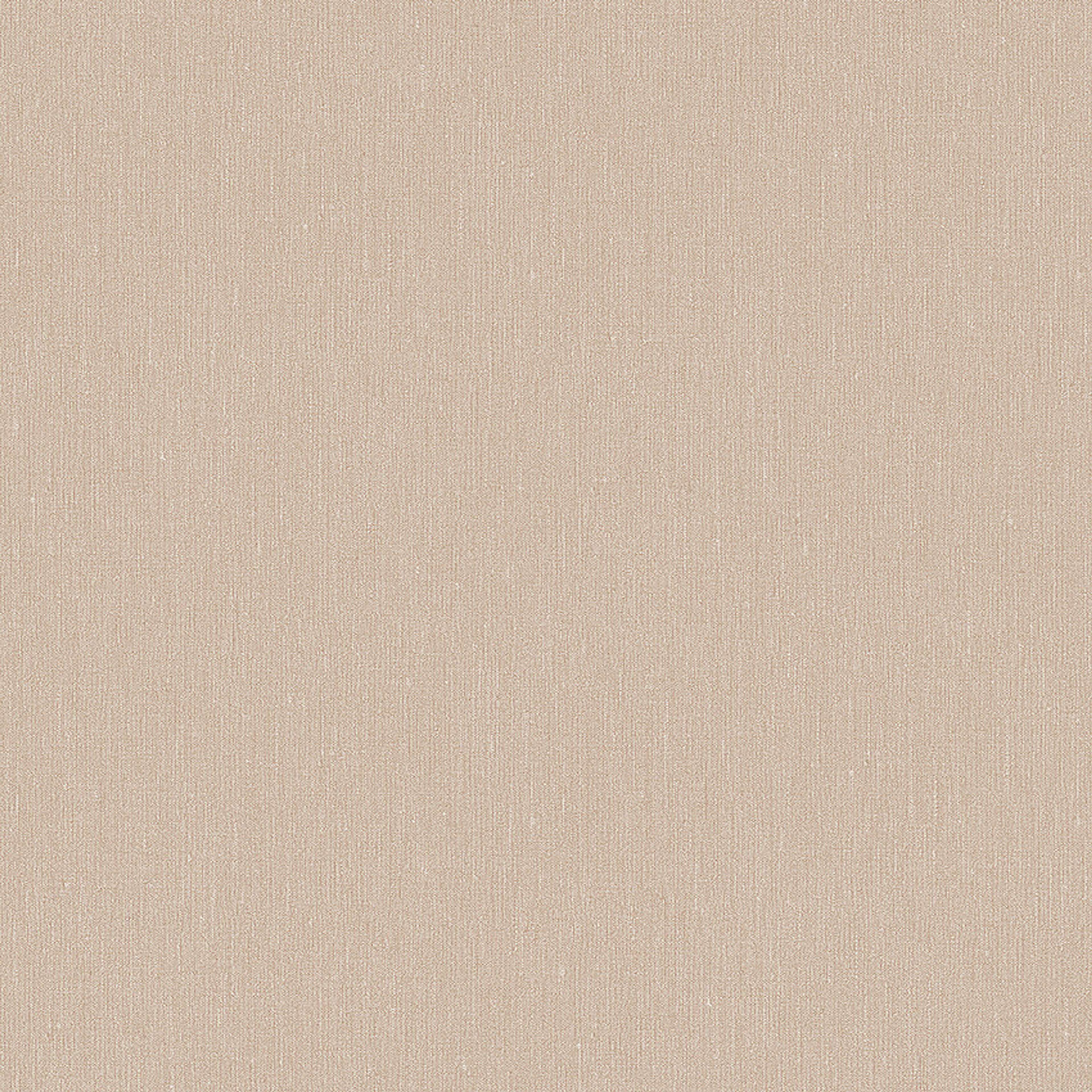 Rose Clay tapet med enfargat, textilimitation mönster i rosa. Från kollektionen Linen. Nonwoven-material. Passar i vardagsrum och matsal.