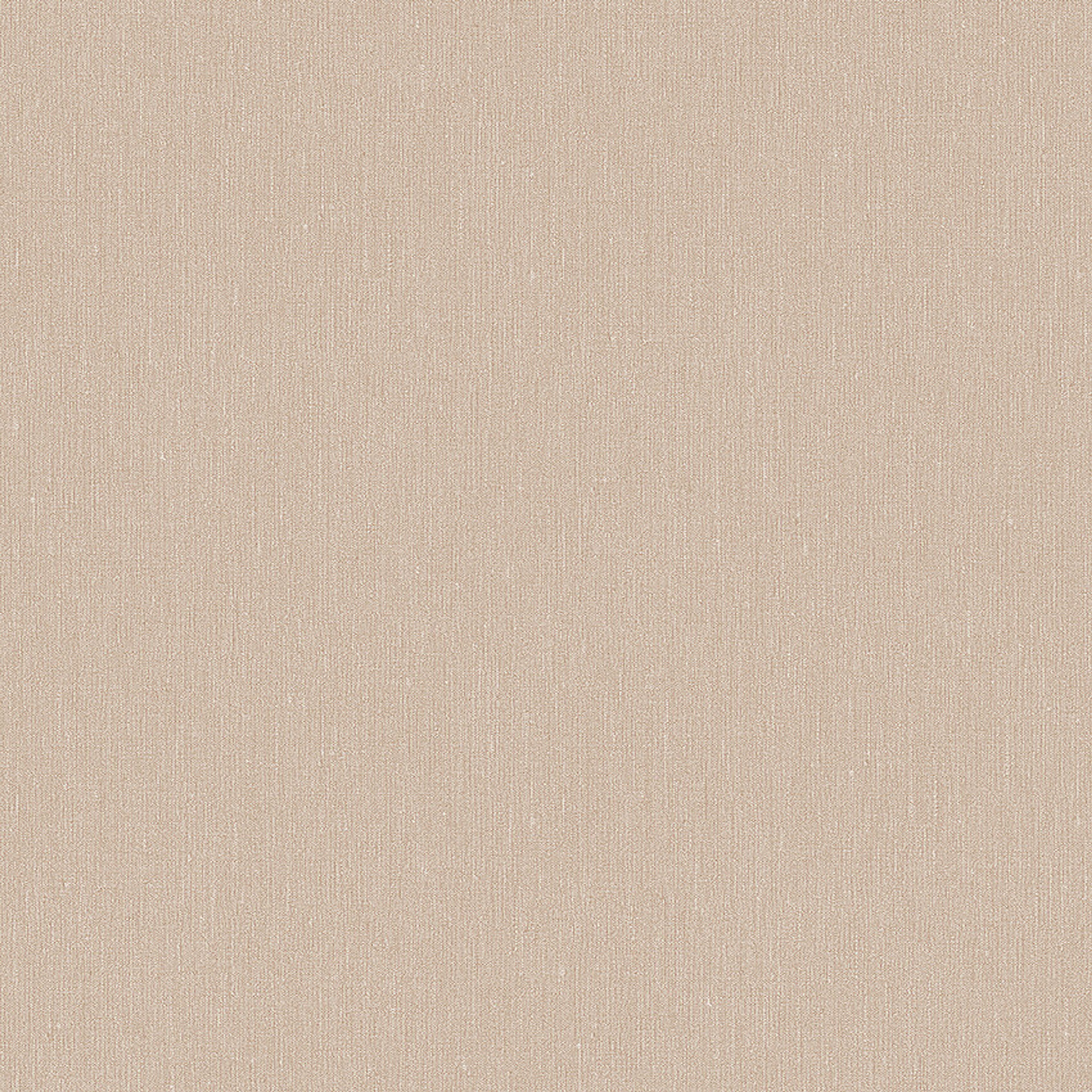 Rose Clay tapet med enfargat, textilimitation mönster i rosa. Från kollektionen Linen. Nonwoven-material. Passar i vardagsrum och matsal.