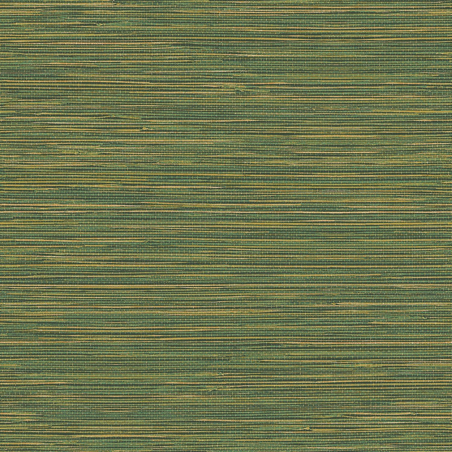 Grass Cloth tapet med botaniskt mönster i grön. Från kollektionen Tahiti. Nonwoven-material med rak passning. Passar i vardagsrum, matsal och hall.