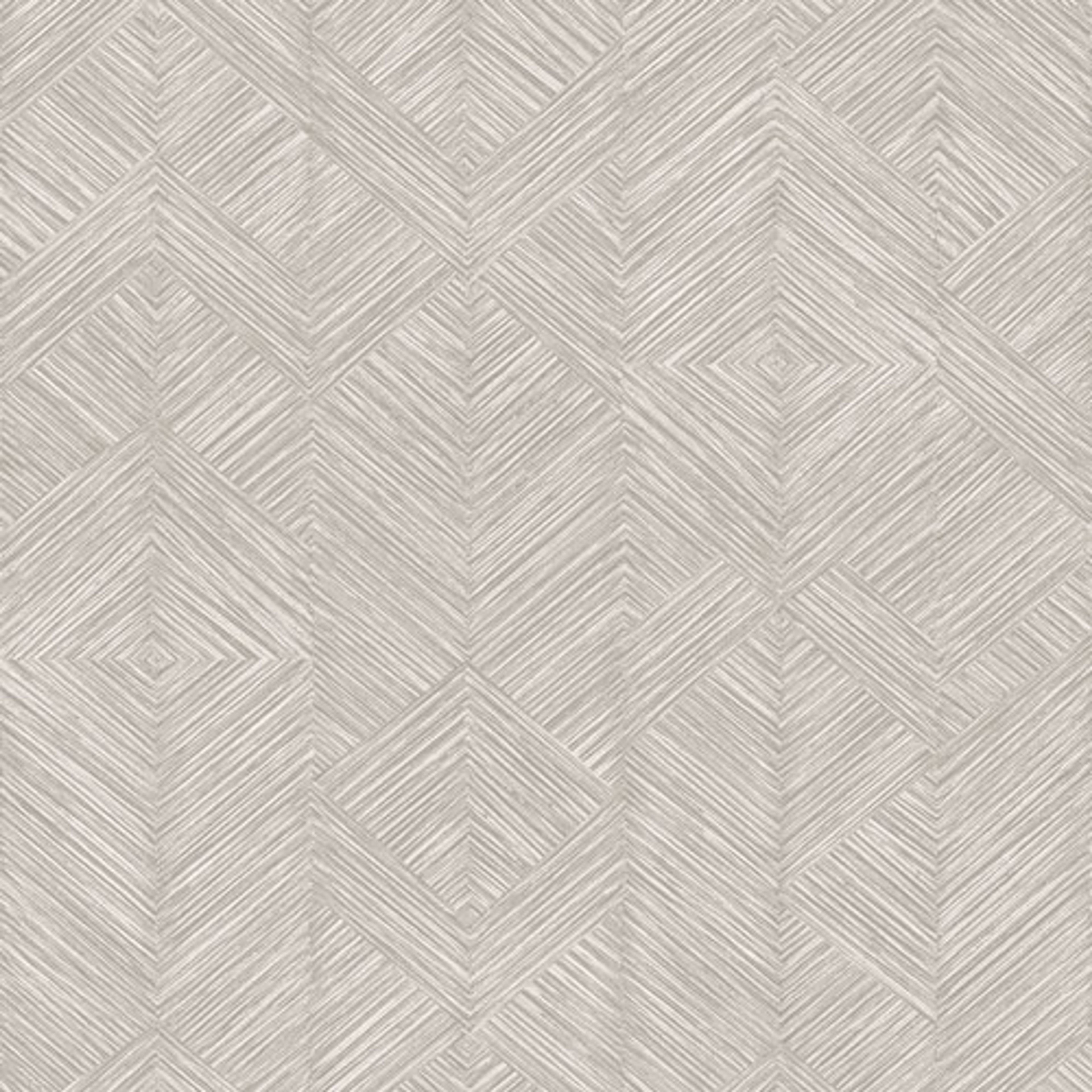 Enitan Moonbeam tapet tapet från Midbec med geometriskt mönster i vit och beige. Från kollektionen Tribute. Nonwoven-material med förskjuten passning. Passar i vardagsrum, matsal och hall.