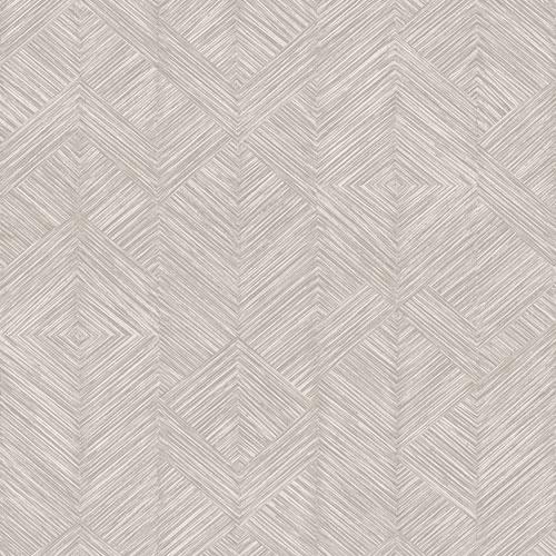 Enitan Moonbeam tapet tapet från Midbec med geometriskt mönster i vit och beige. Från kollektionen Tribute. Nonwoven-material med förskjuten passning. Passar i vardagsrum, matsal och hall.