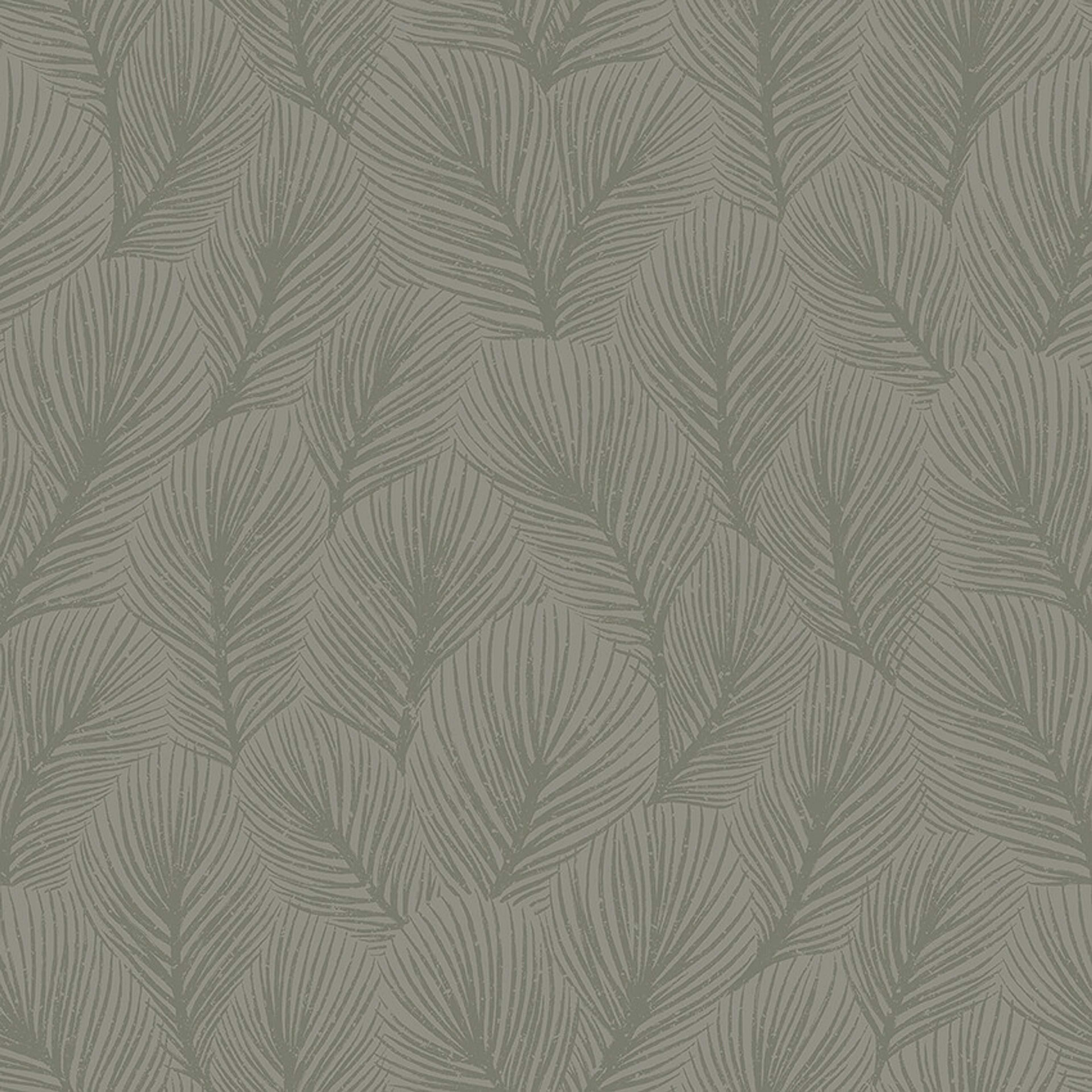 Pine Tree tapet med botaniskt mönster i grön. Från kollektionen Woodland. Nonwoven-material med rak passning.