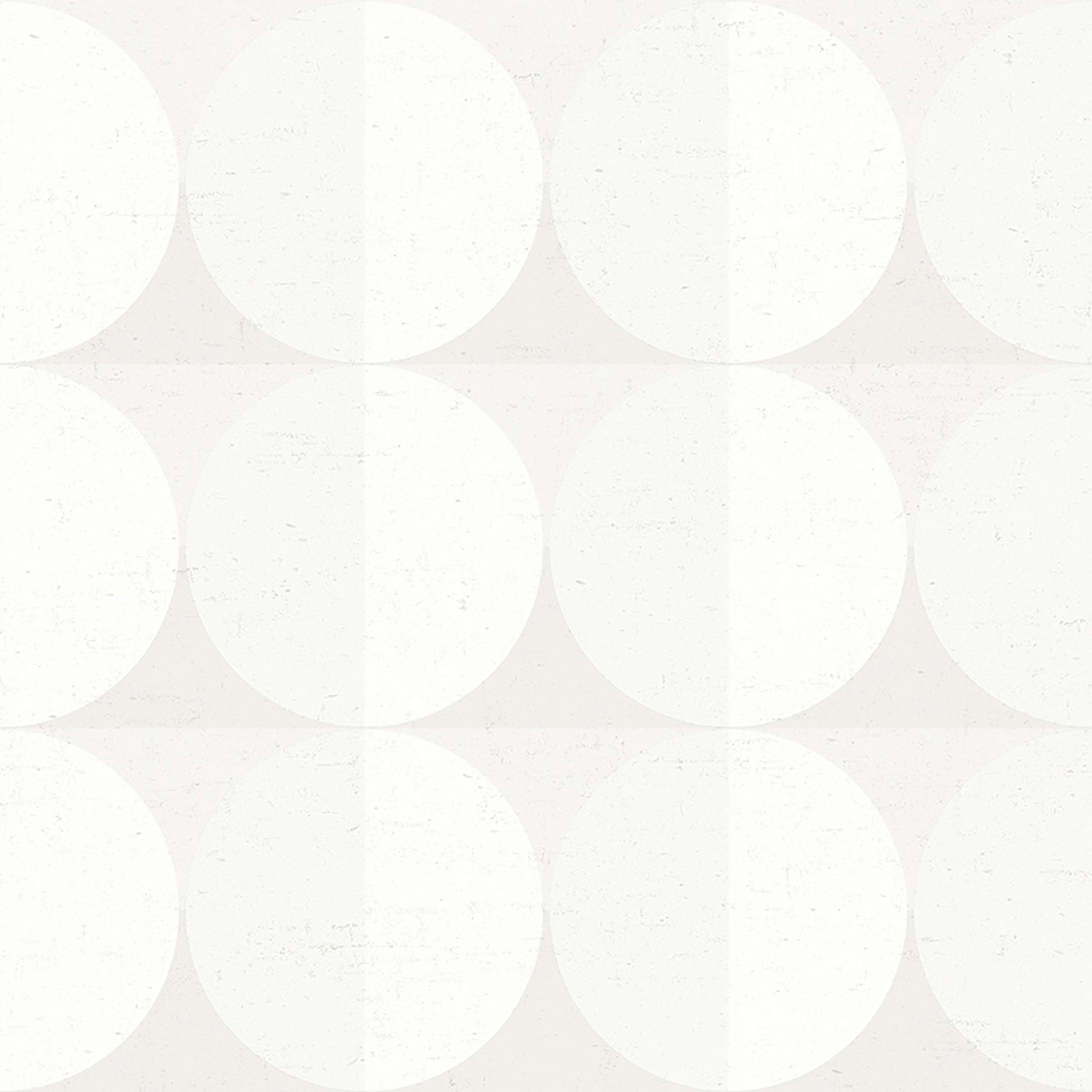 Sahara Moon, tapet tapet med grafiskt mönster i vit. Från kollektionen Graphics. Nonwoven-material med rak passning. Passar i kök.
