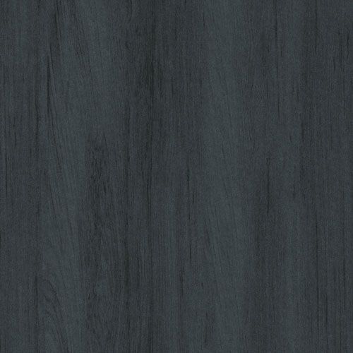 Wood shadow tapet med träimitation mönster i svart. Från kollektionen lotus. Nonwoven-material.