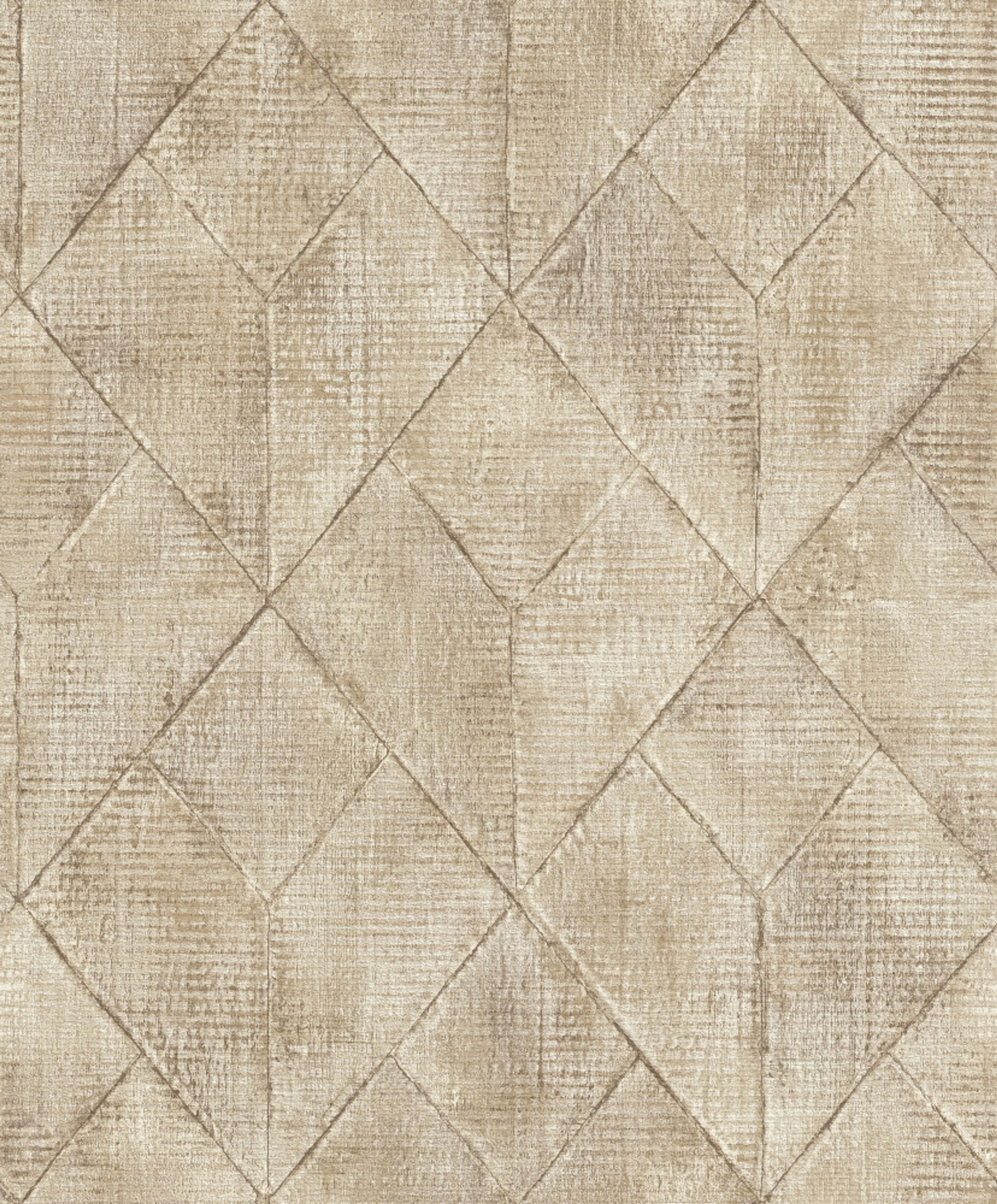 Andros tapet med rutigt mönster i beige. Från kollektionen Malika. Nonwoven-material med rak passning. Passar i vardagsrum och matsal.