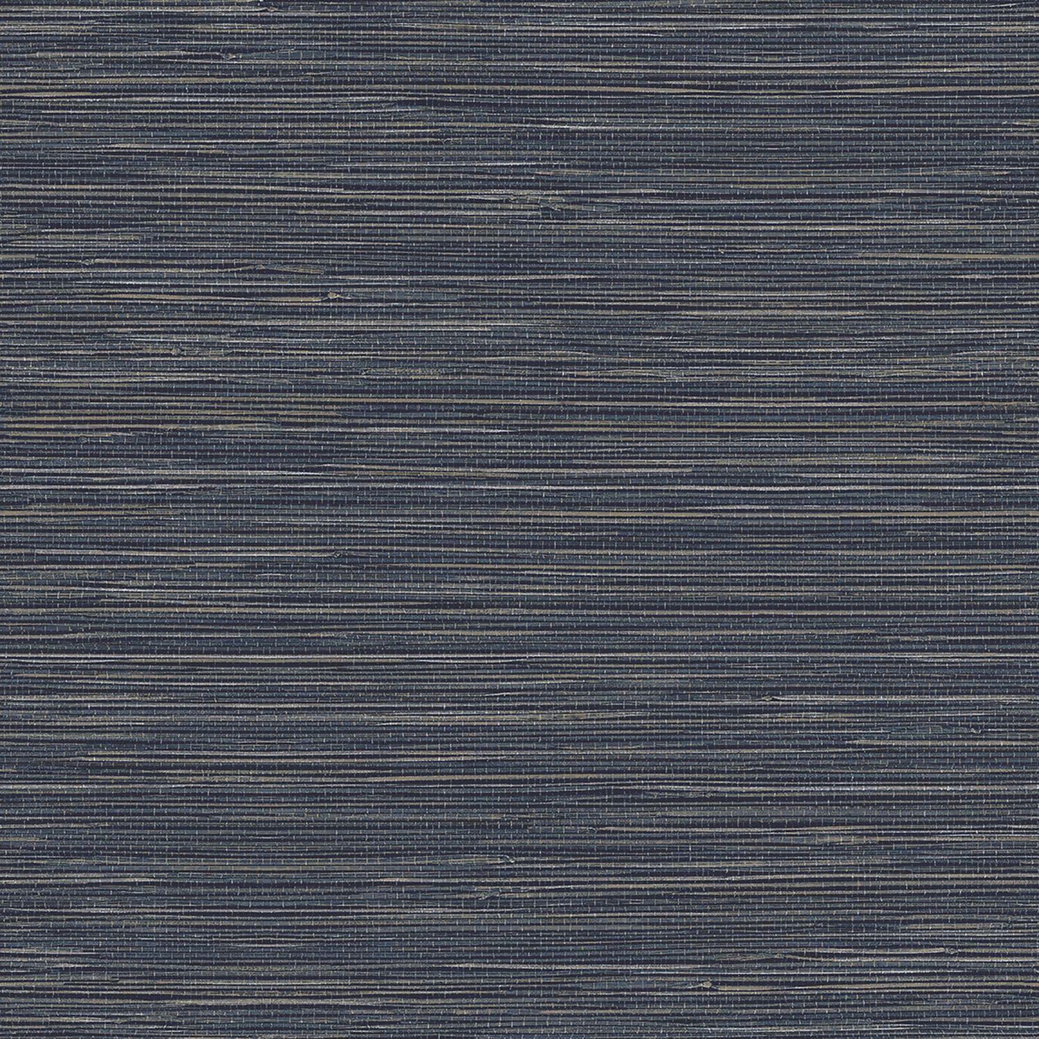 Grass Cloth tapet med botaniskt mönster i blå. Från kollektionen Tahiti. Nonwoven-material med rak passning. Passar i vardagsrum, matsal och hall.