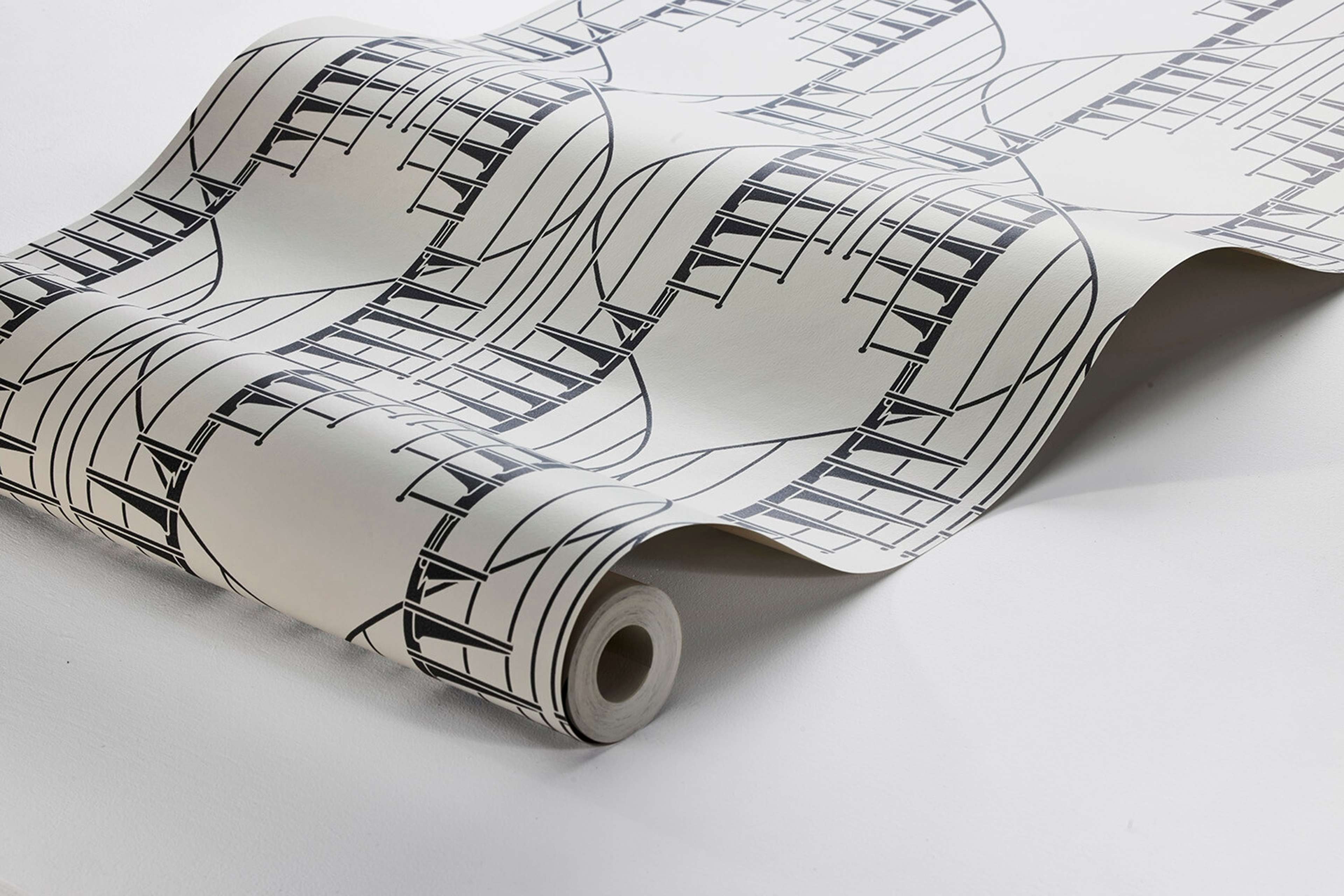 Staircase tapet med tegelsten mönster i brun. Från kollektionen Treasured. Nonwoven-material med rak passning. Passar i kök, hall och arbetsrum.